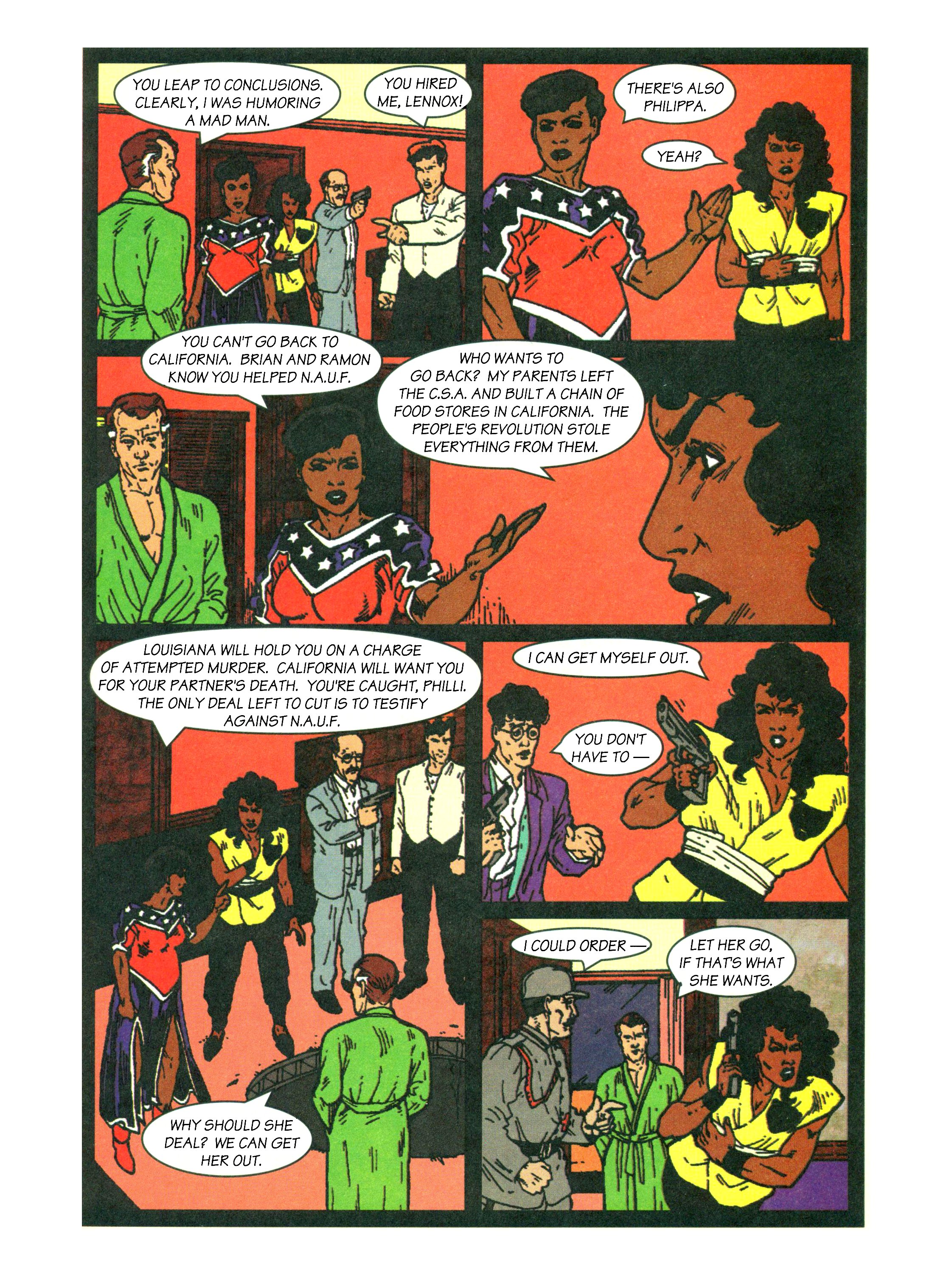 Read online Captain Confederacy (1991) comic -  Issue #4 - 21