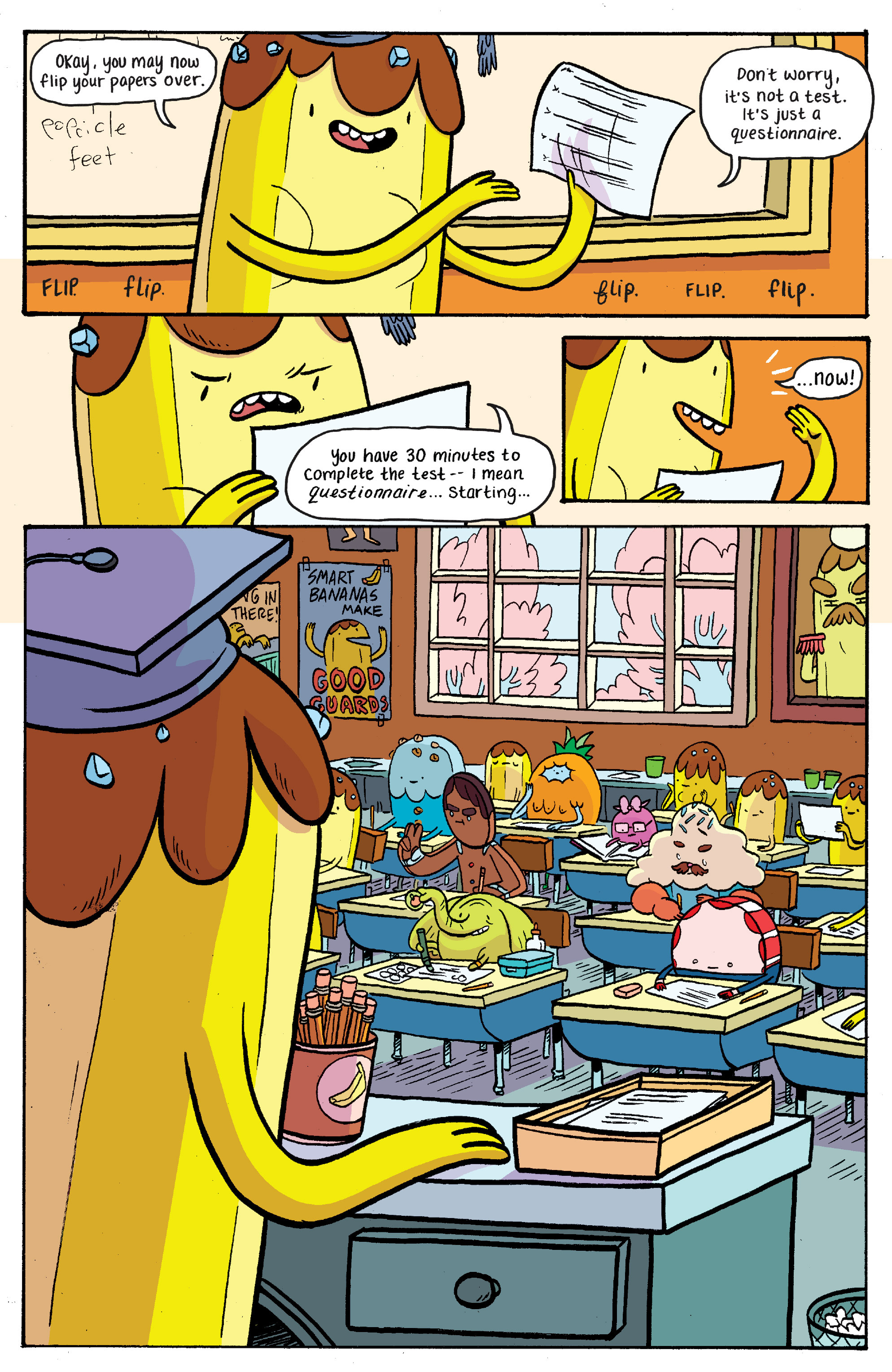 Read online Adventure Time: Banana Guard Academ comic -  Issue #2 - 9