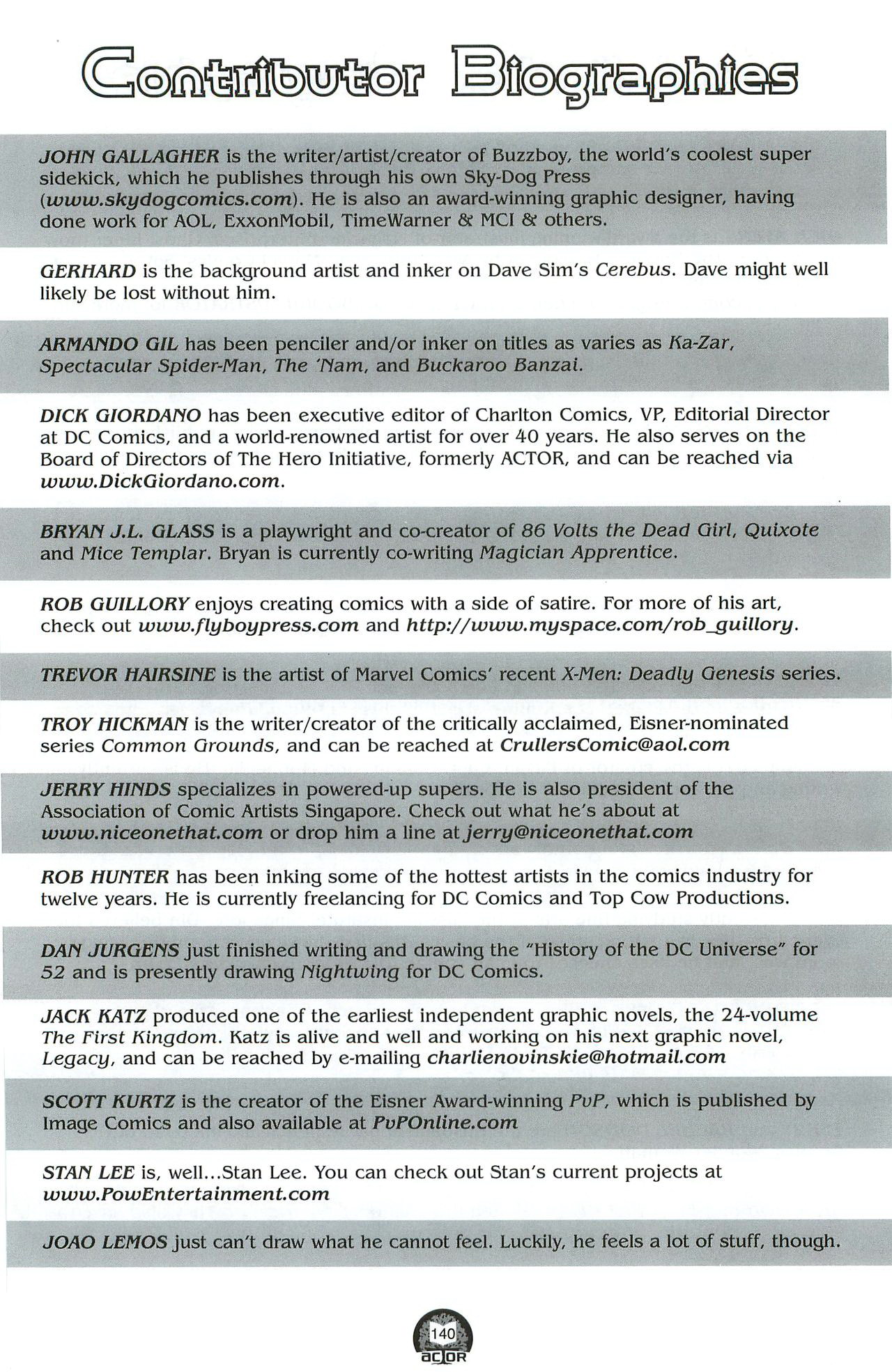 Read online ACTOR Comics Presents comic -  Issue # TPB (Part 2) - 42