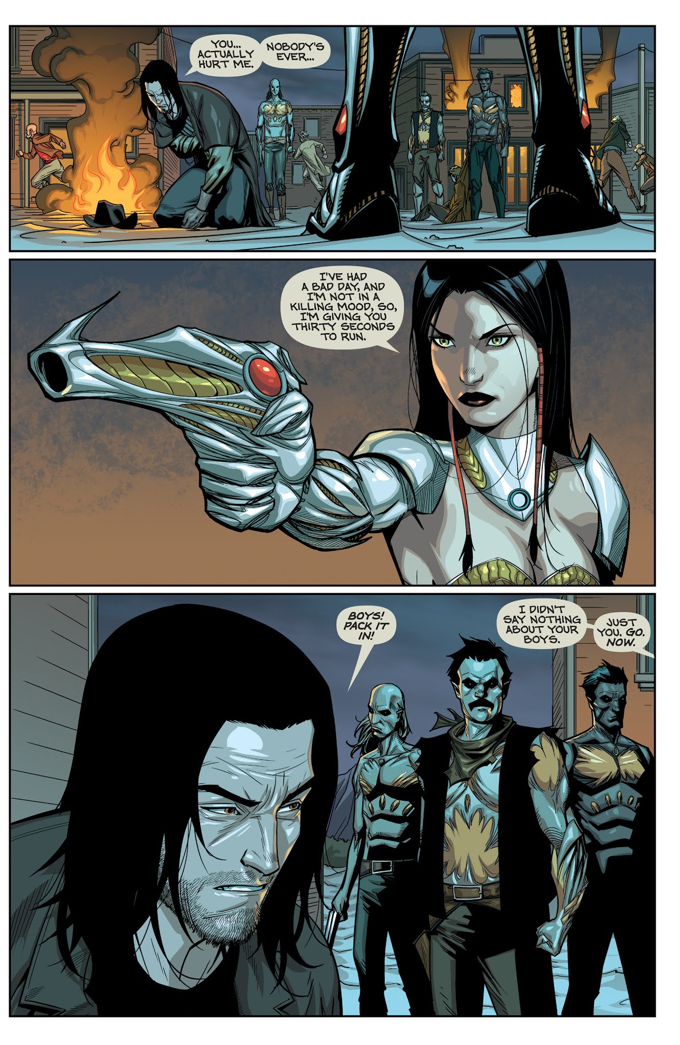 Read online Witchblade: Day of the Outlaws comic -  Issue # Full - 17