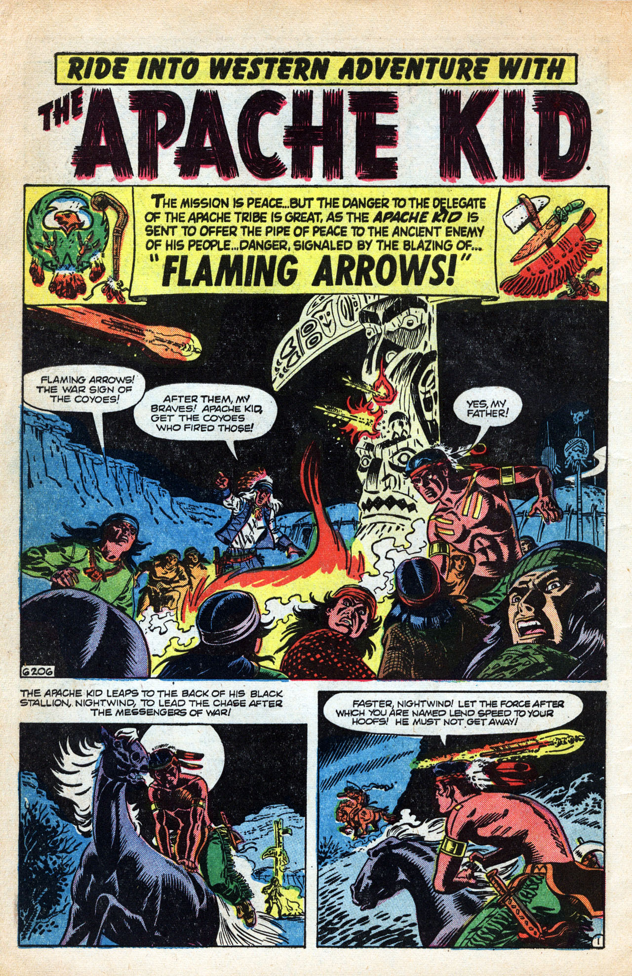Read online Apache Kid comic -  Issue #15 - 10