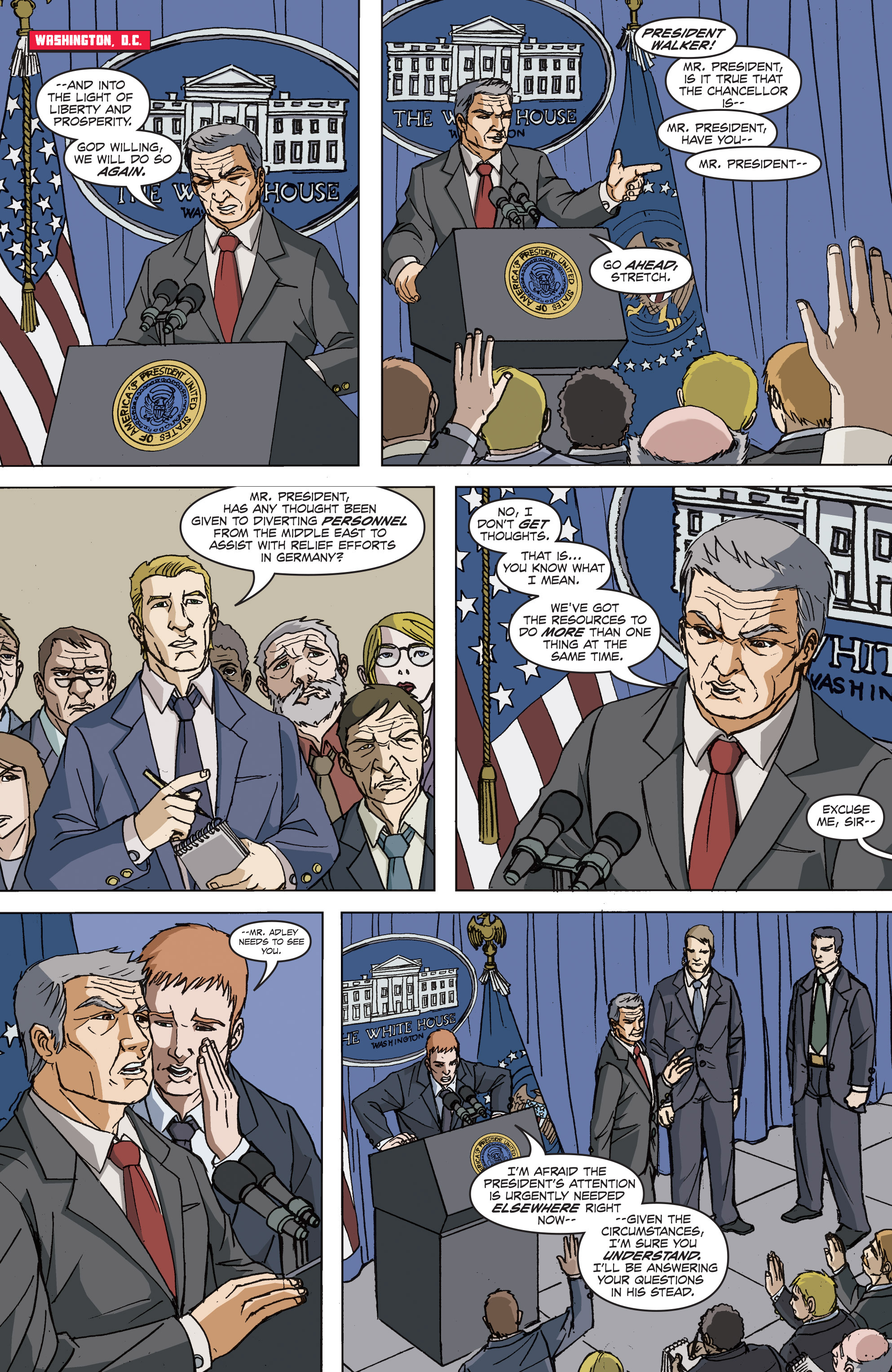 Read online Drafted comic -  Issue #1 - 7