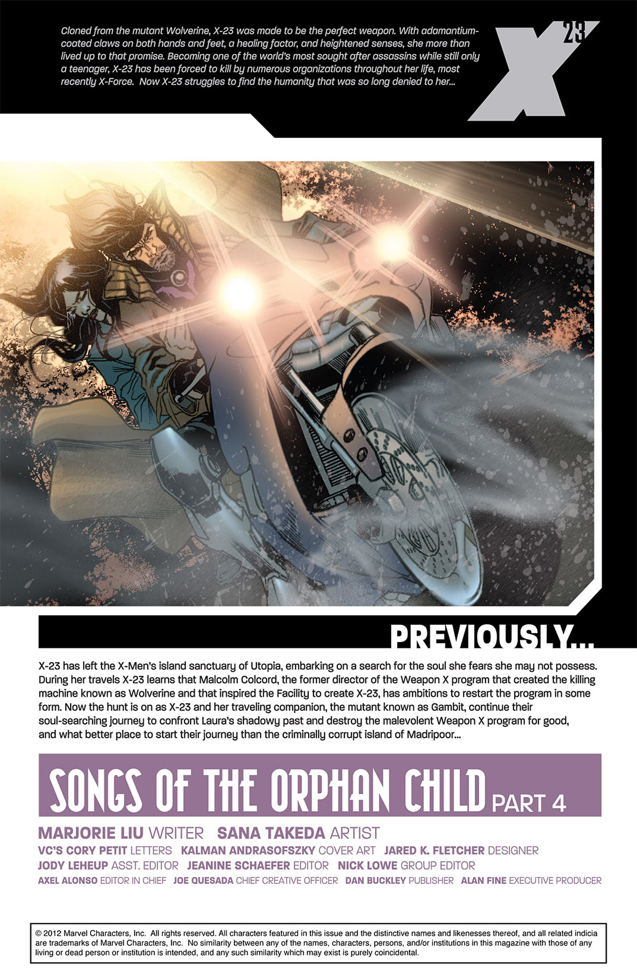 Read online X-23 (2010) comic -  Issue #7 - 2