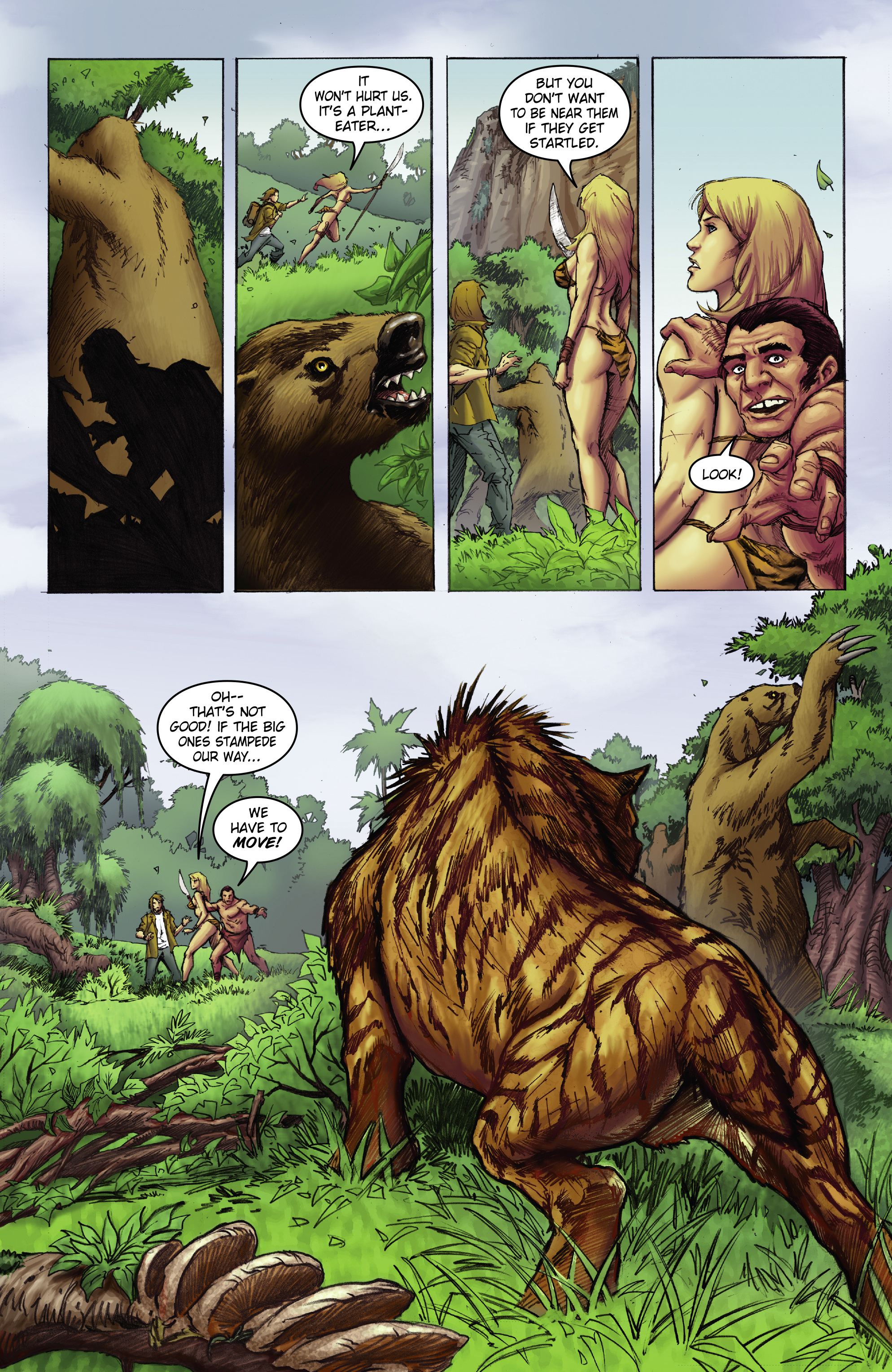 Read online Jungle Girl Season 2 comic -  Issue #1 - 13