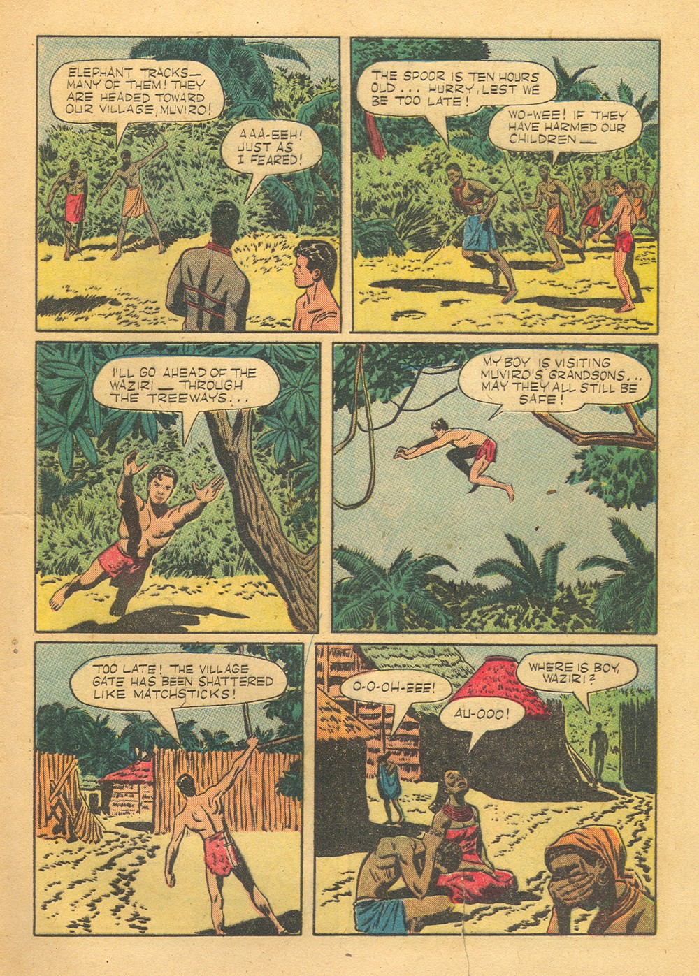 Read online Tarzan (1948) comic -  Issue #19 - 5