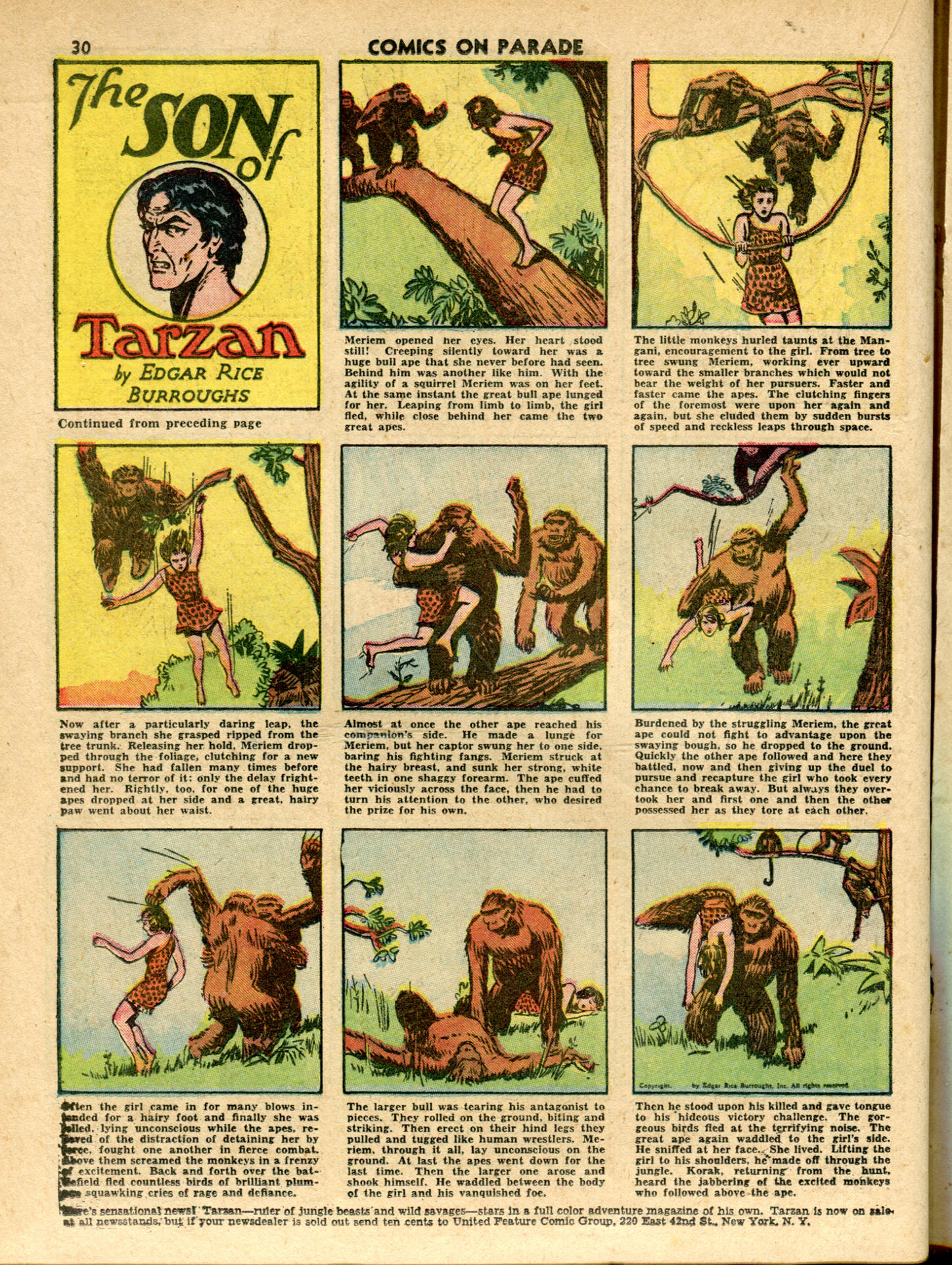 Read online Comics on Parade comic -  Issue #26 - 32