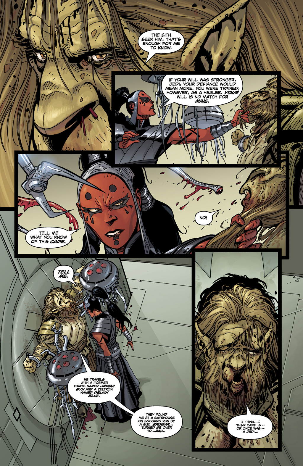 Read online Star Wars: Legacy (2006) comic -  Issue #9 - 4