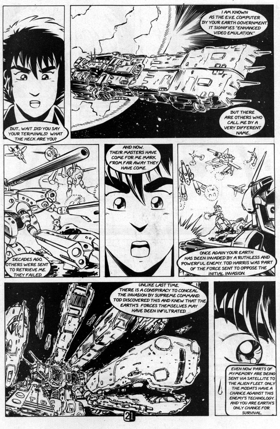 Read online Robotech The Movie comic -  Issue #1 - 23
