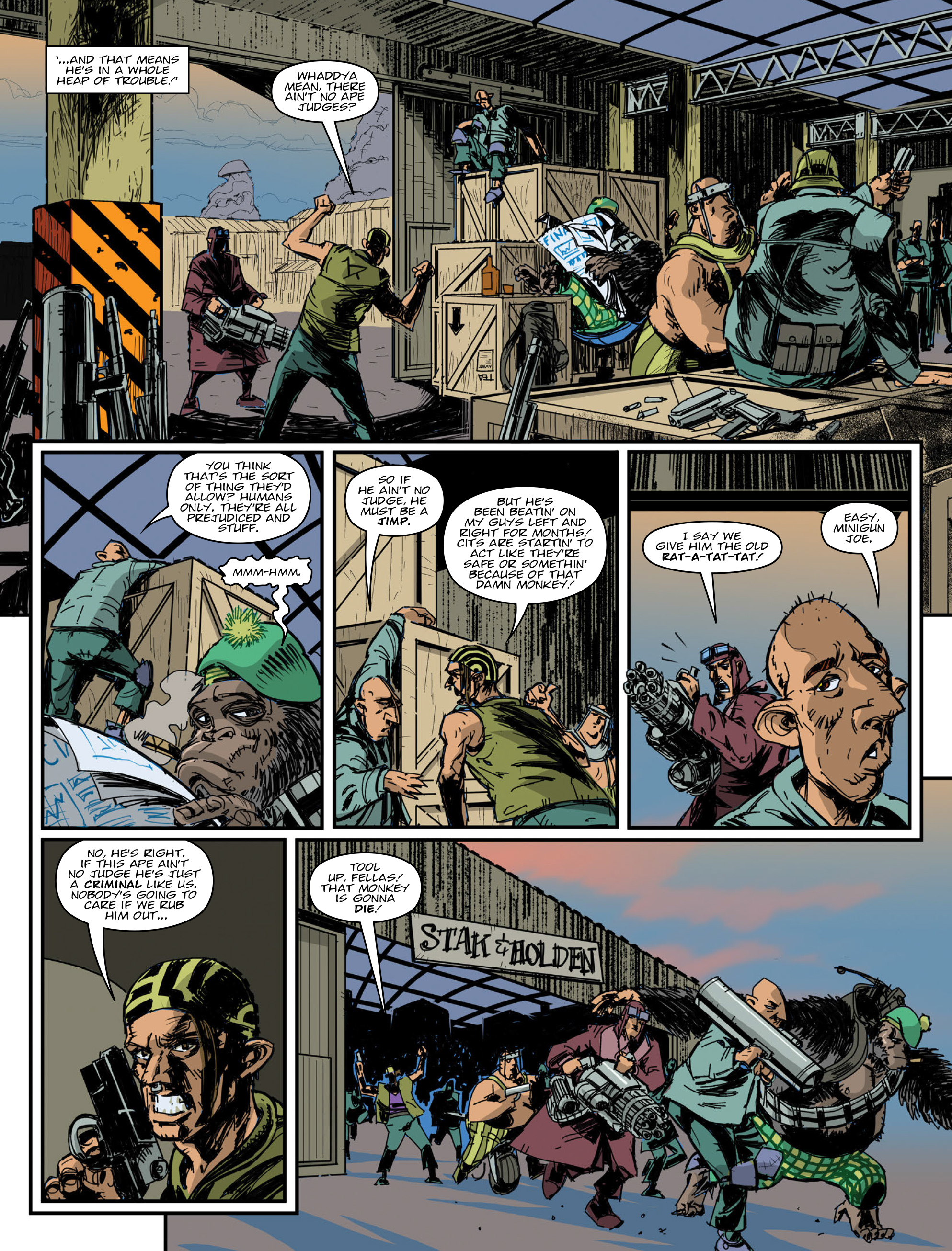 Read online Judge Dredd Megazine (Vol. 5) comic -  Issue #376 - 10