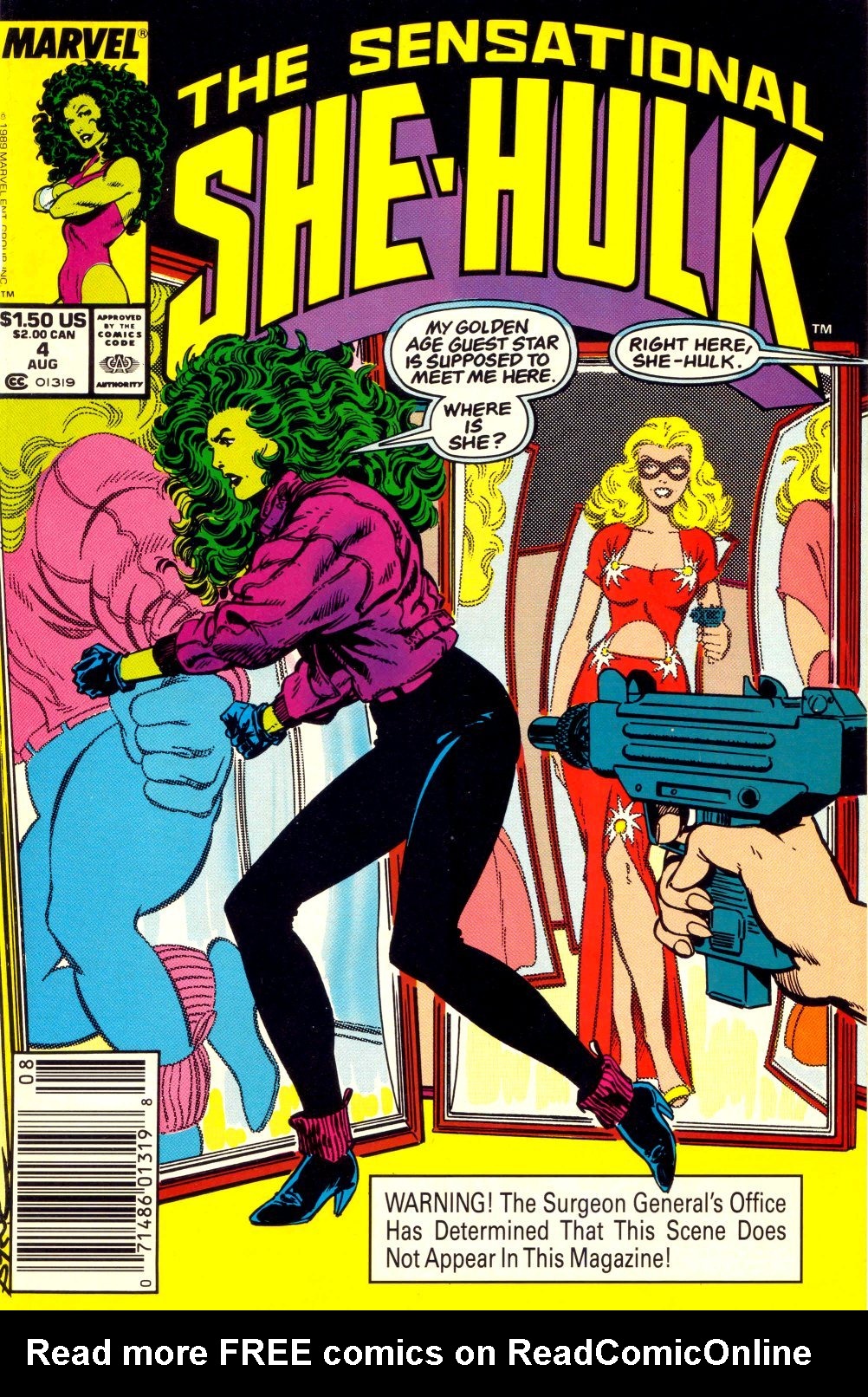 Read online The Sensational She-Hulk comic -  Issue #4 - 1