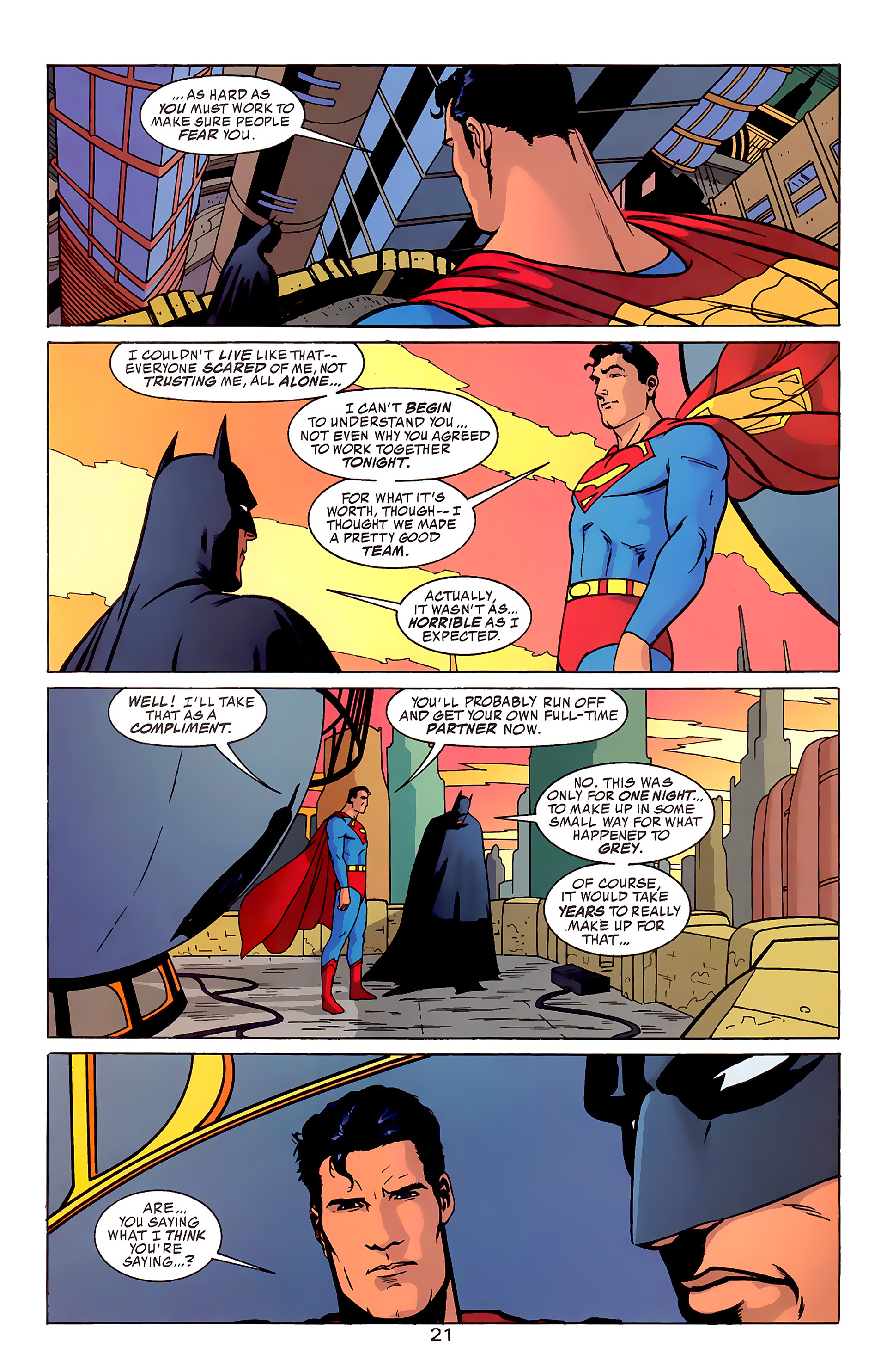 Batman And Superman: Worlds Finest 2 Page 21
