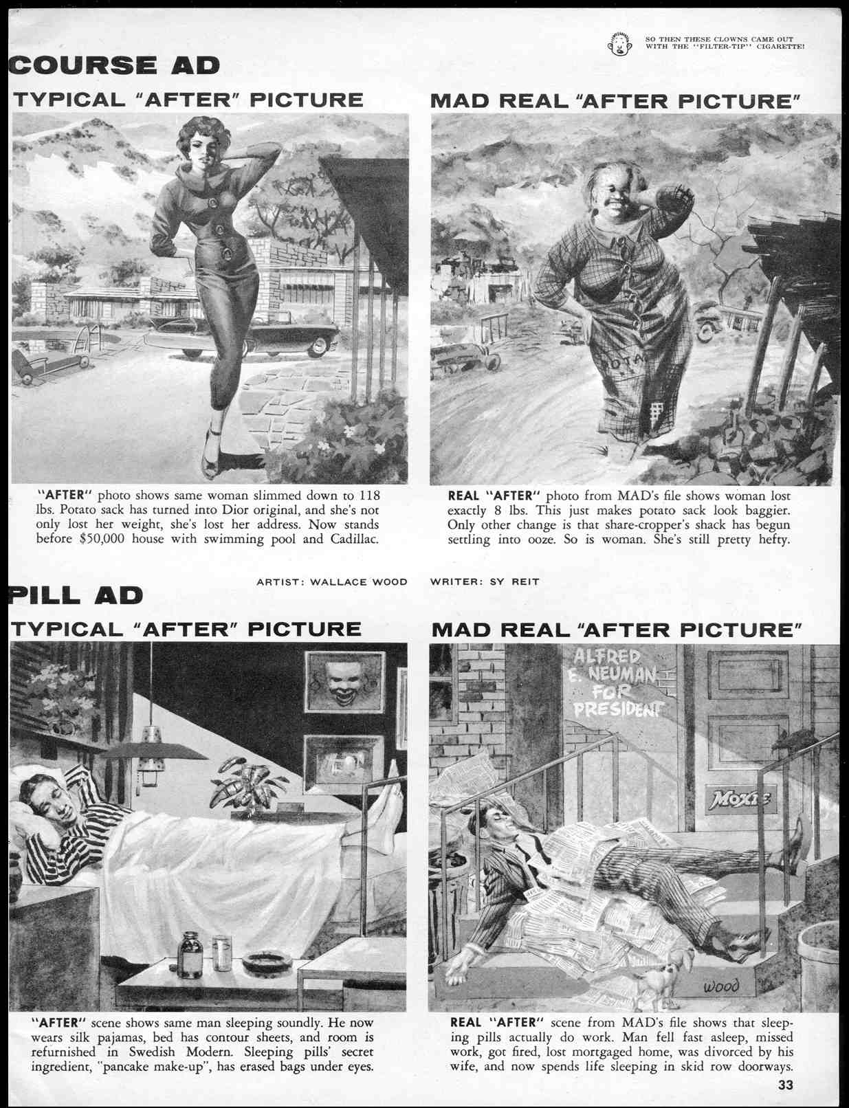 Read online MAD comic -  Issue #52 - 35