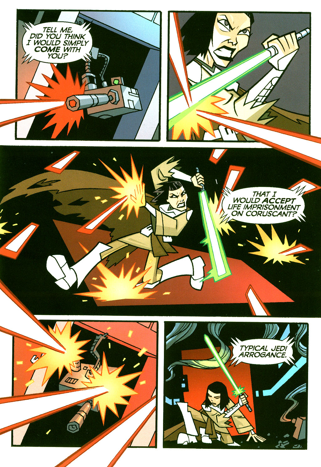 Read online Star Wars: Clone Wars Adventures comic -  Issue # TPB 7 - 45
