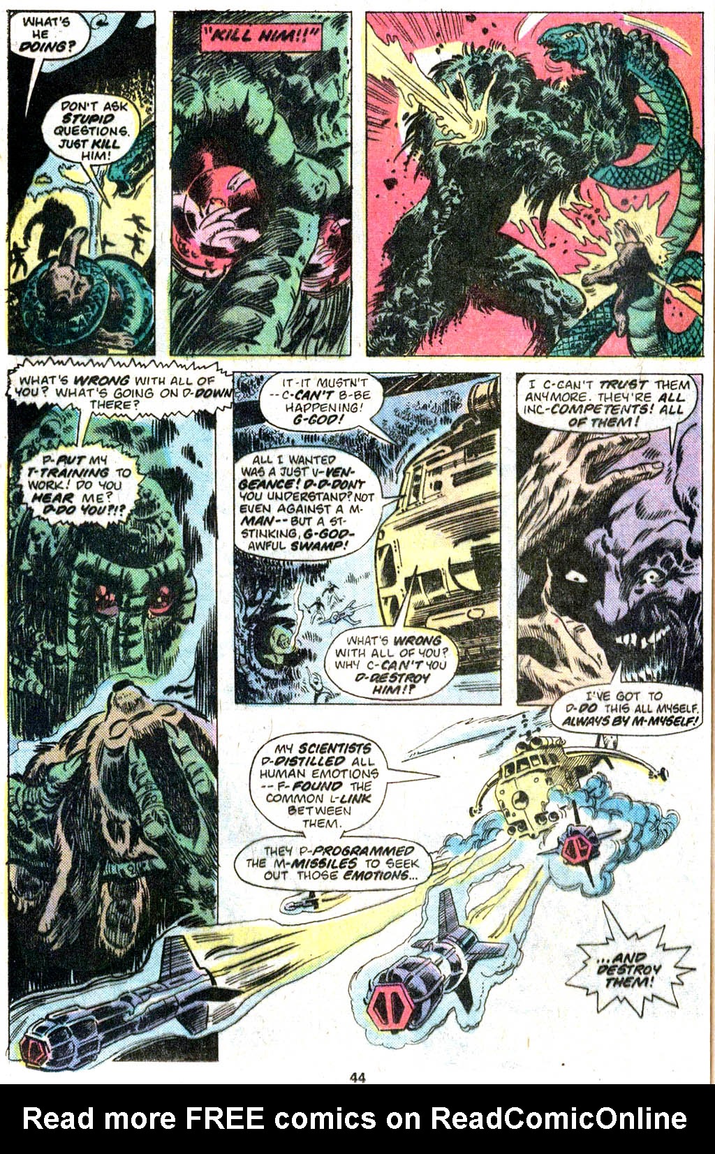 Read online Giant-Size Man-Thing comic -  Issue #5 - 35