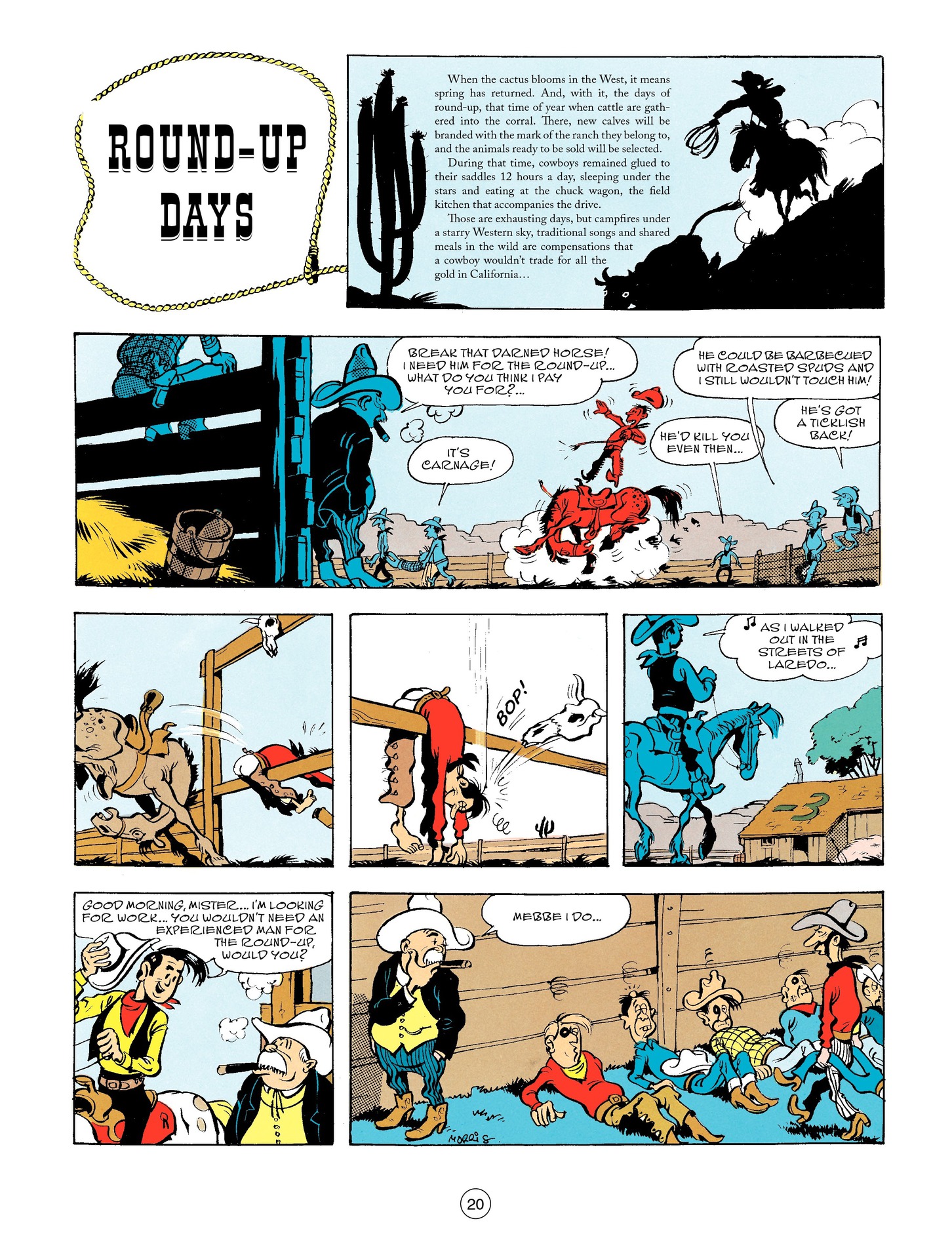 Read online A Lucky Luke Adventure comic -  Issue #56 - 20