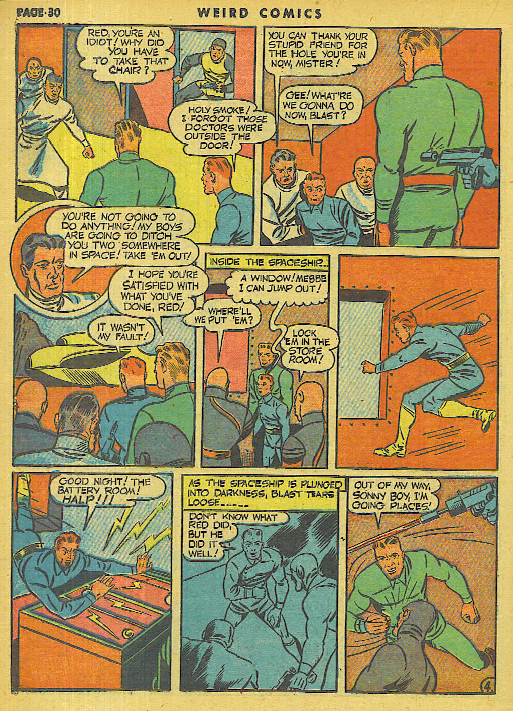 Read online Weird Comics comic -  Issue #17 - 31