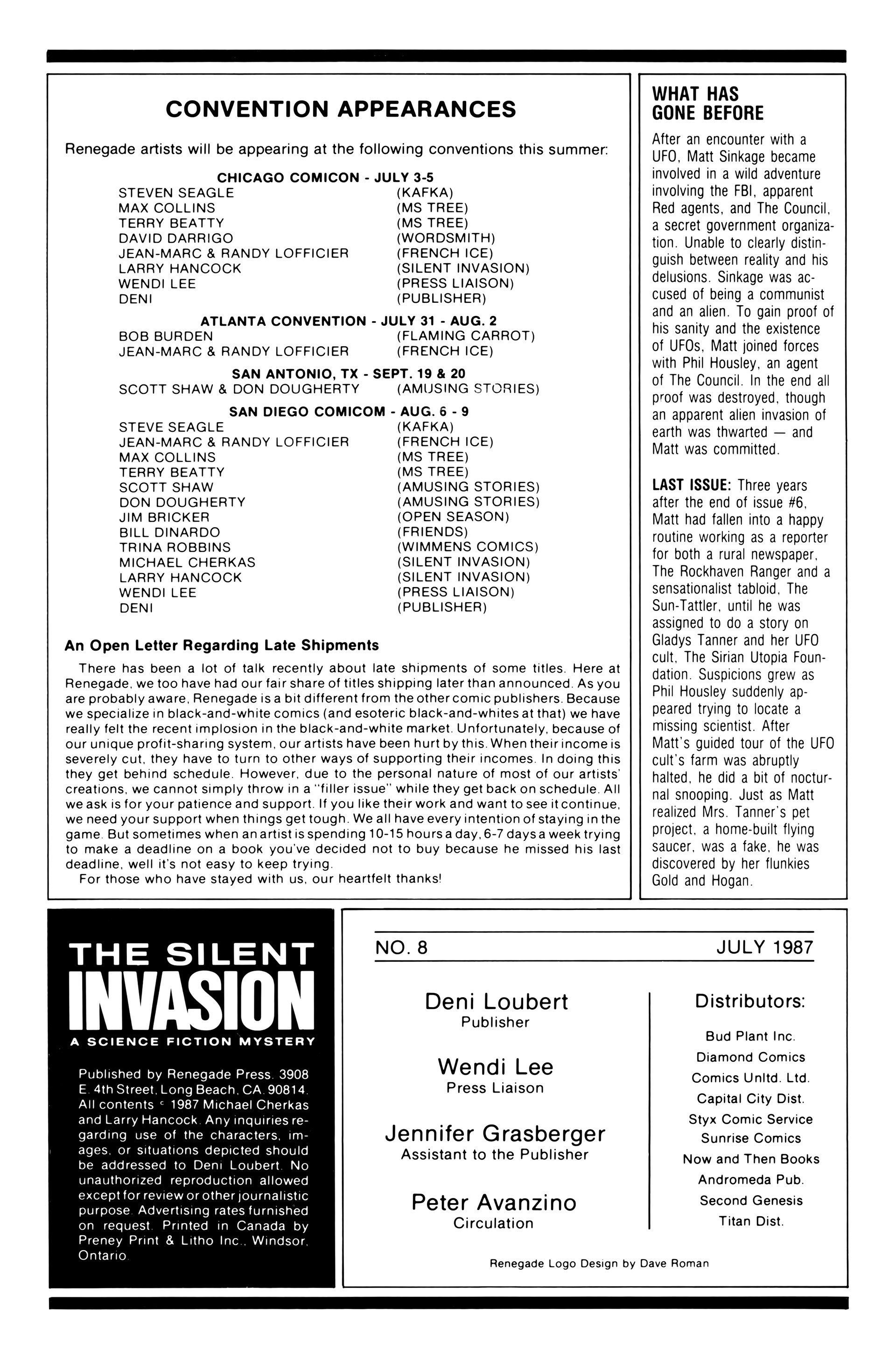 Read online Silent Invasion comic -  Issue #8 - 2