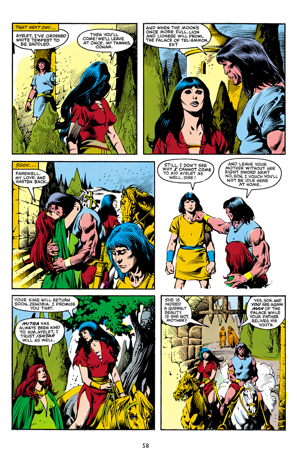 Read online The Chronicles of King Conan comic -  Issue # TPB 4 (Part 1) - 59