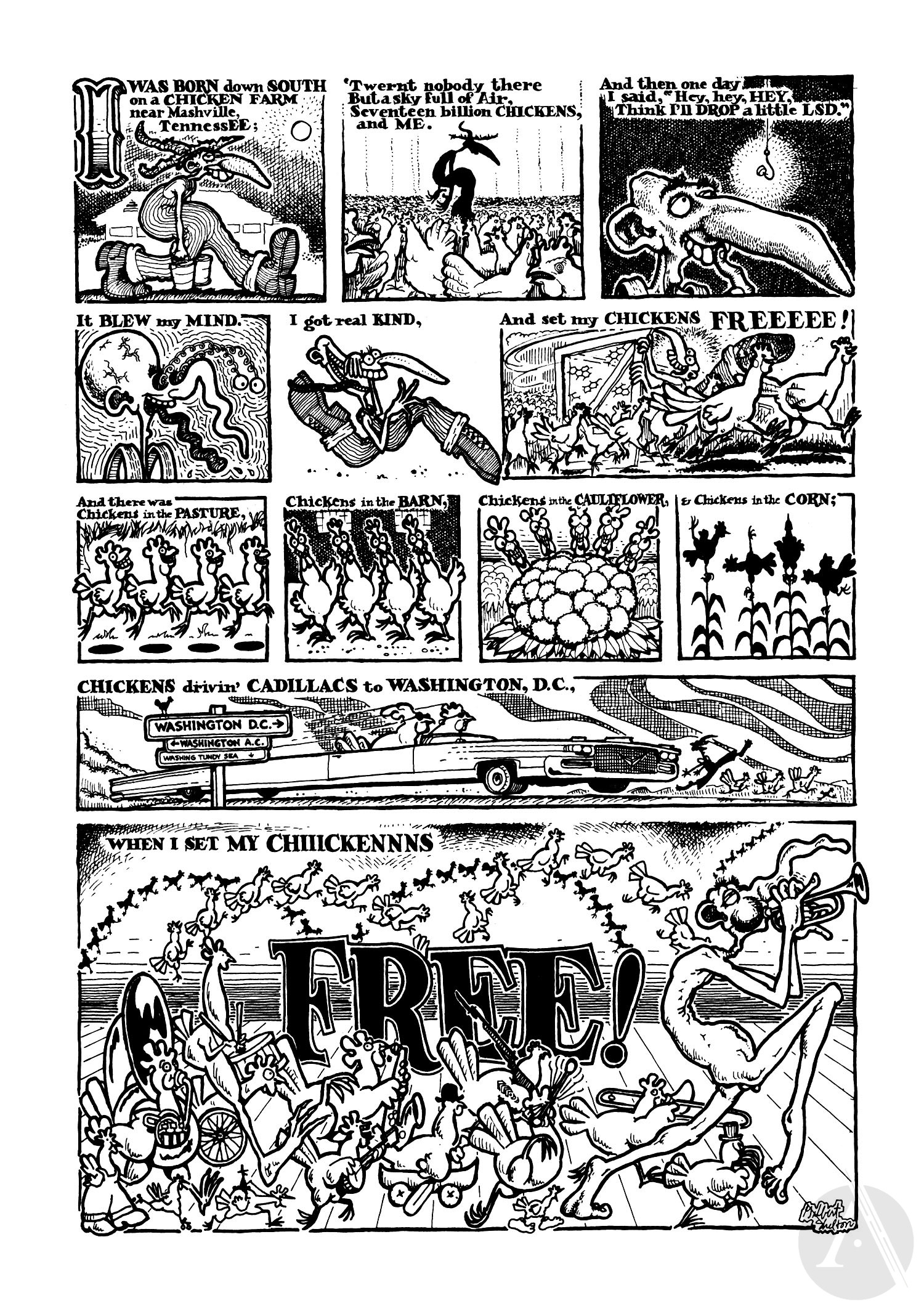Read online The Fabulous Furry Freak Brothers comic -  Issue #0 - 20
