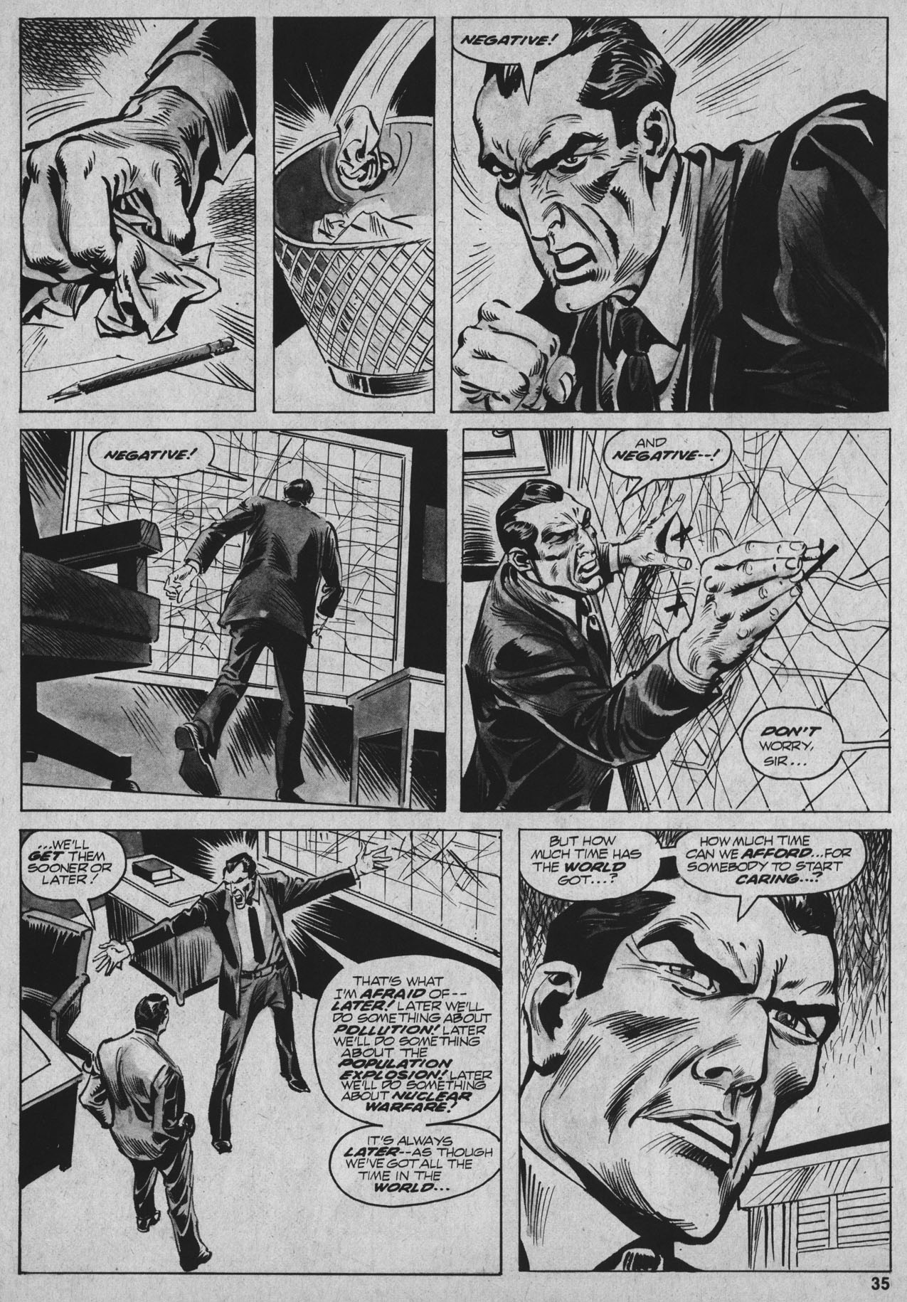 Read online Planet of the Apes comic -  Issue #16 - 35