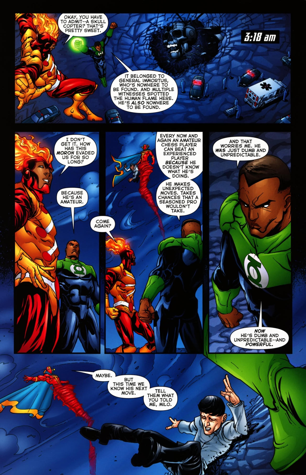 Read online Final Crisis Aftermath: Run! comic -  Issue #5 - 8