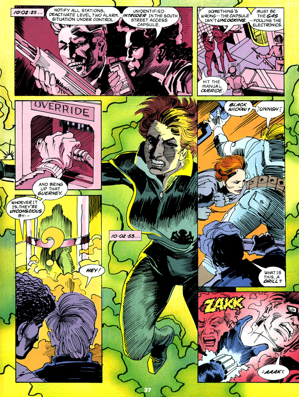 Read online Marvel Graphic Novel comic -  Issue #61 - Black Widow - The Coldest War - 38