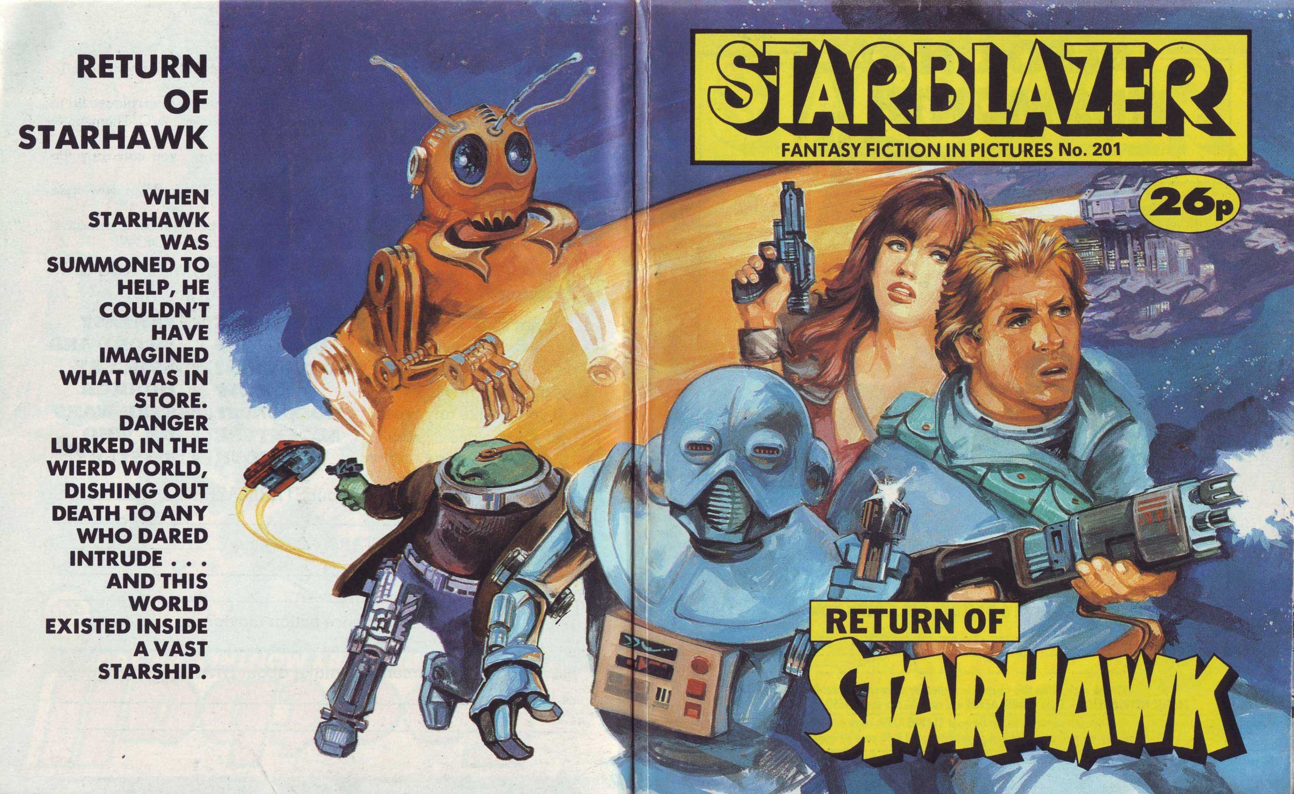 Read online Starblazer comic -  Issue #201 - 2