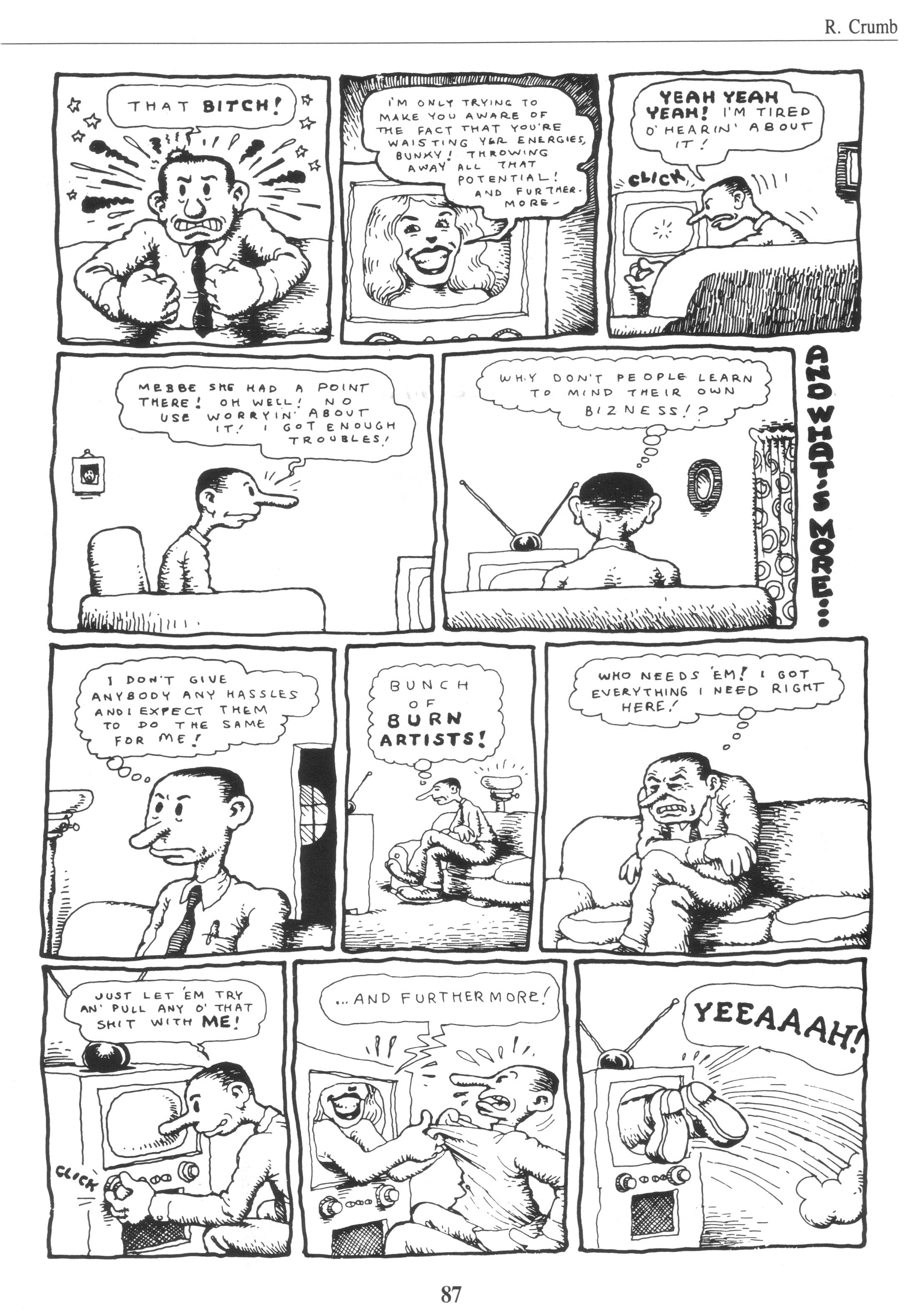 Read online The Complete Crumb Comics comic -  Issue # TPB 6 - 97