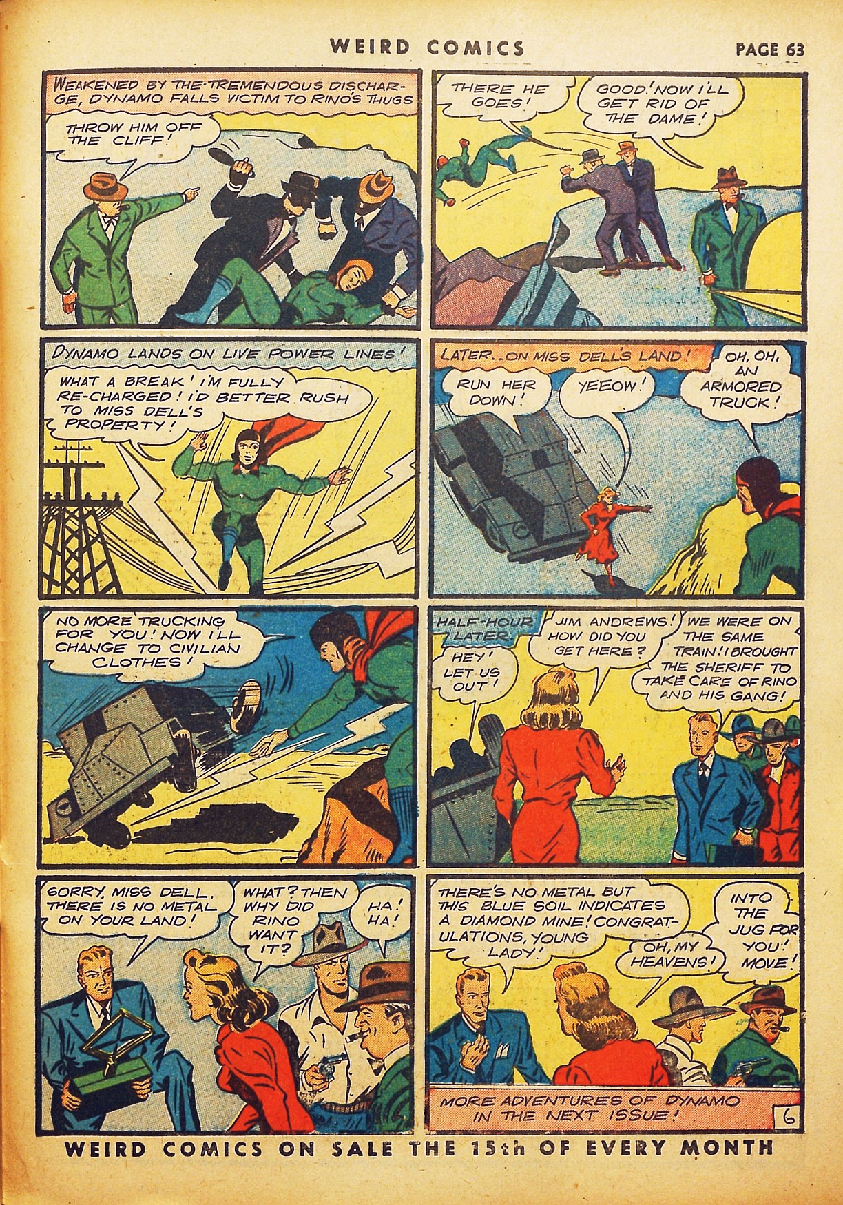 Read online Weird Comics comic -  Issue #12 - 64