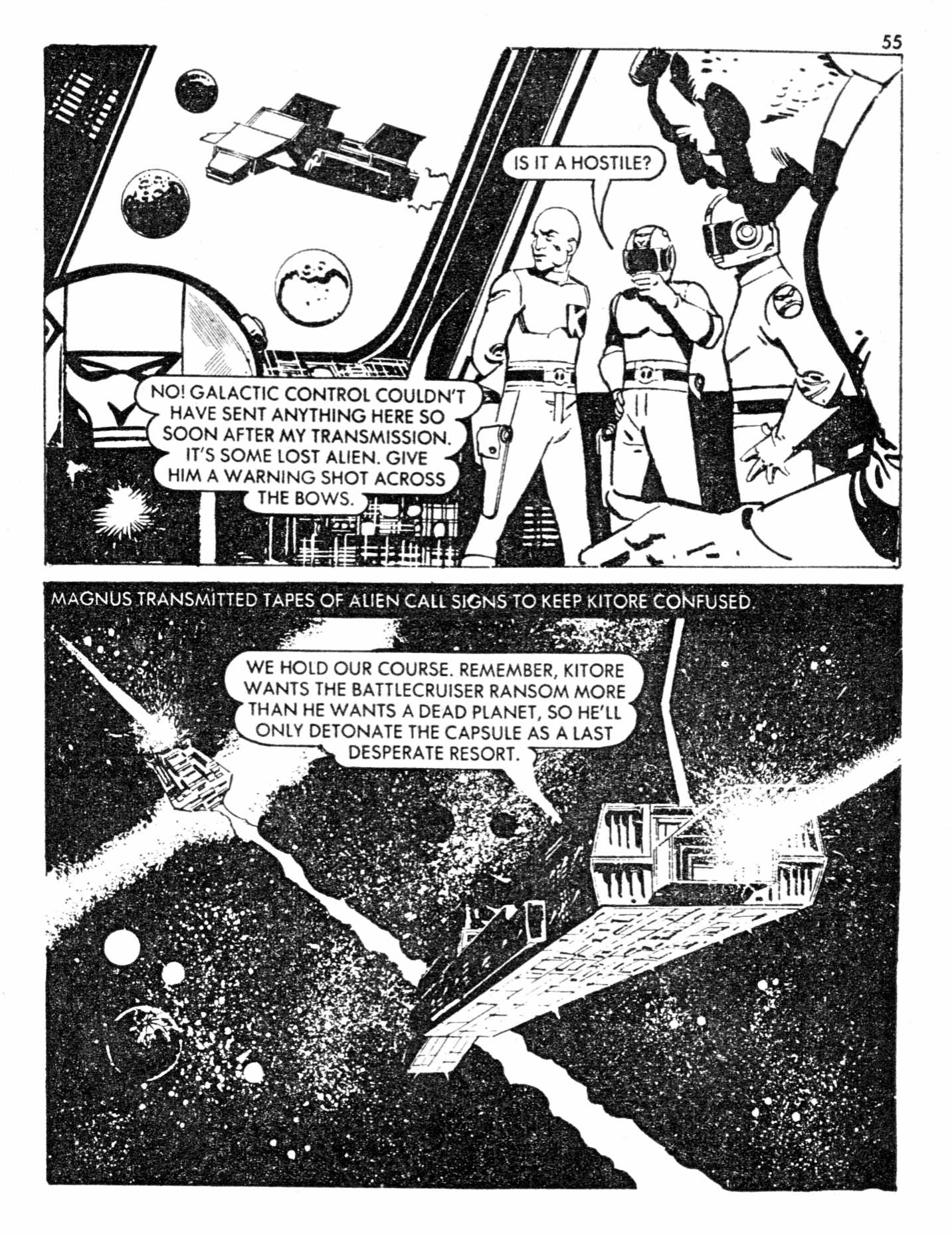 Read online Starblazer comic -  Issue #145 - 55