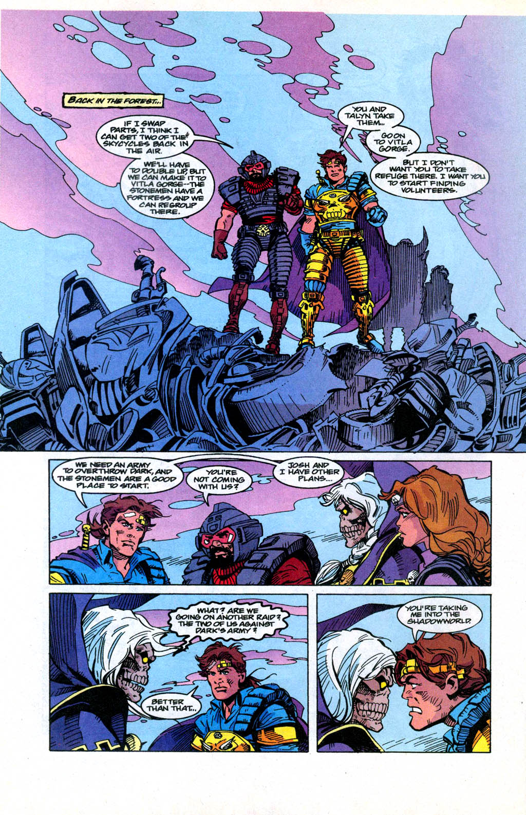 Read online Skeleton Warriors comic -  Issue #3 - 11