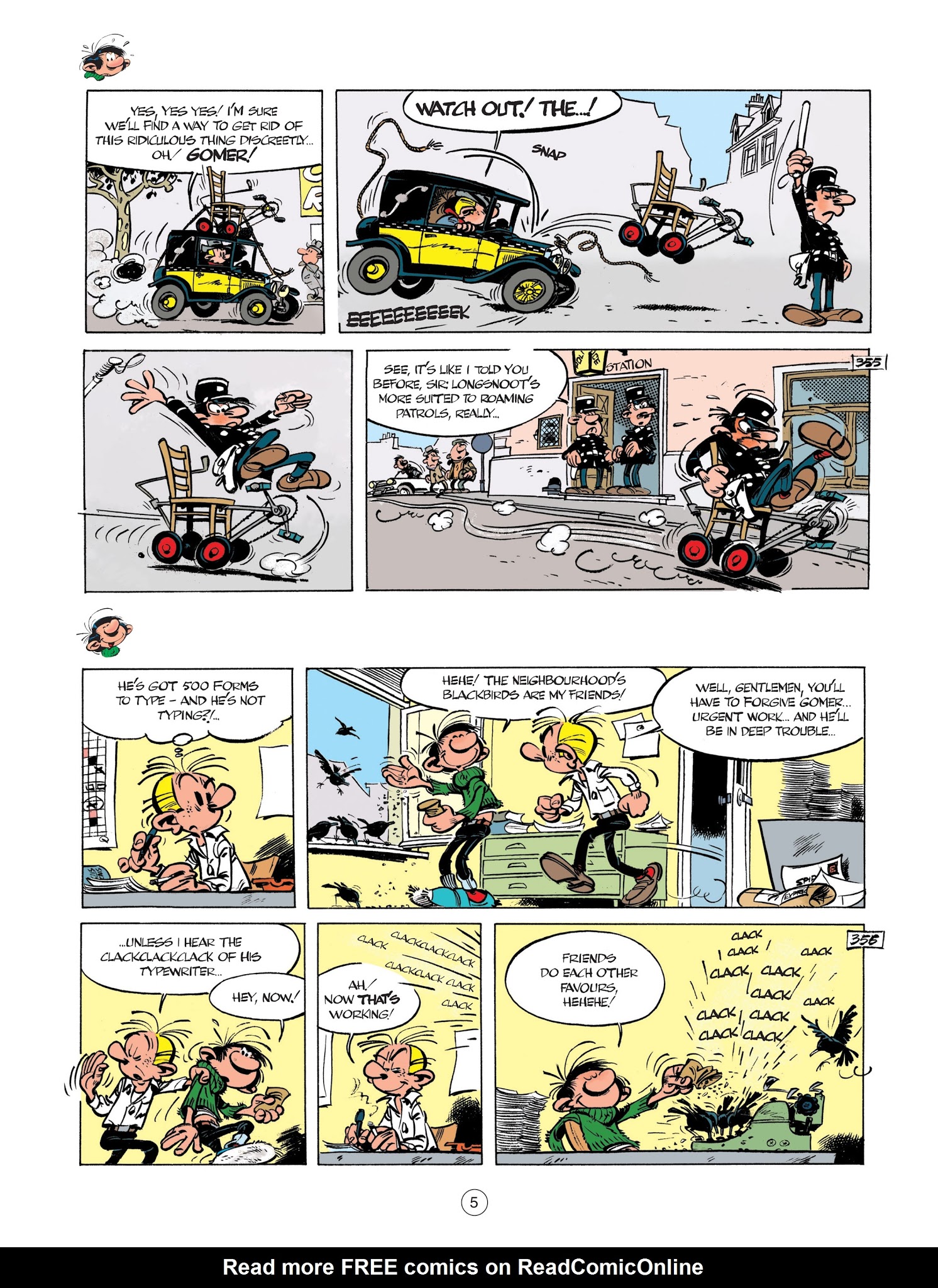 Read online Gomer Goof comic -  Issue #1 - 6