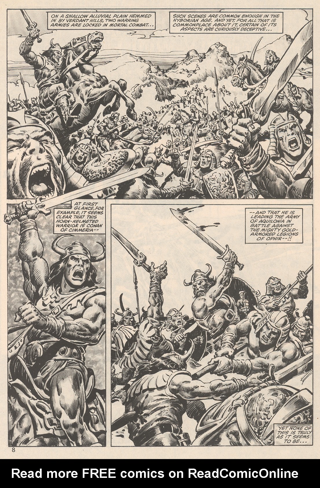 Read online The Savage Sword Of Conan comic -  Issue #104 - 8