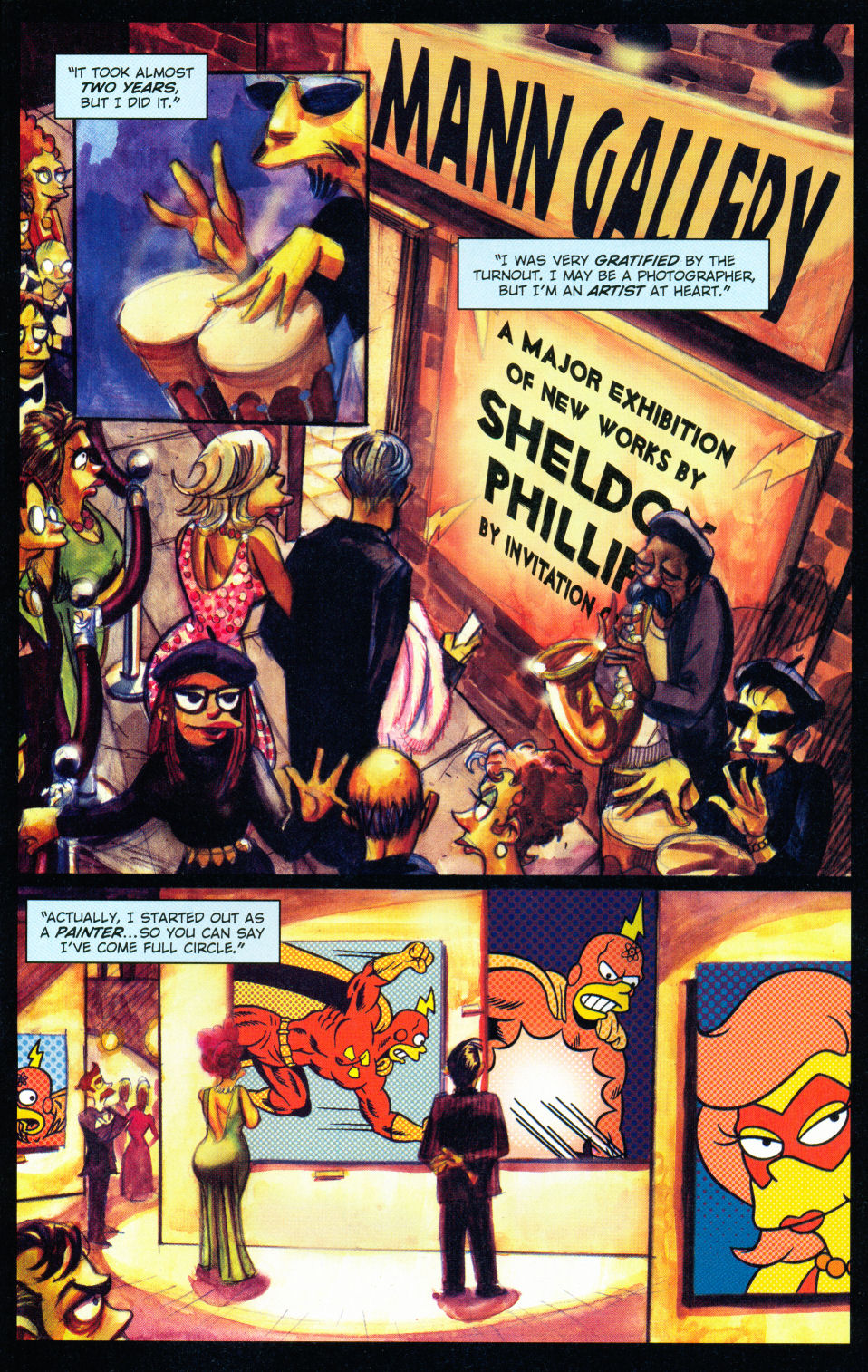 Read online Bongo Comics Presents Simpsons Super Spectacular comic -  Issue #2 - 24