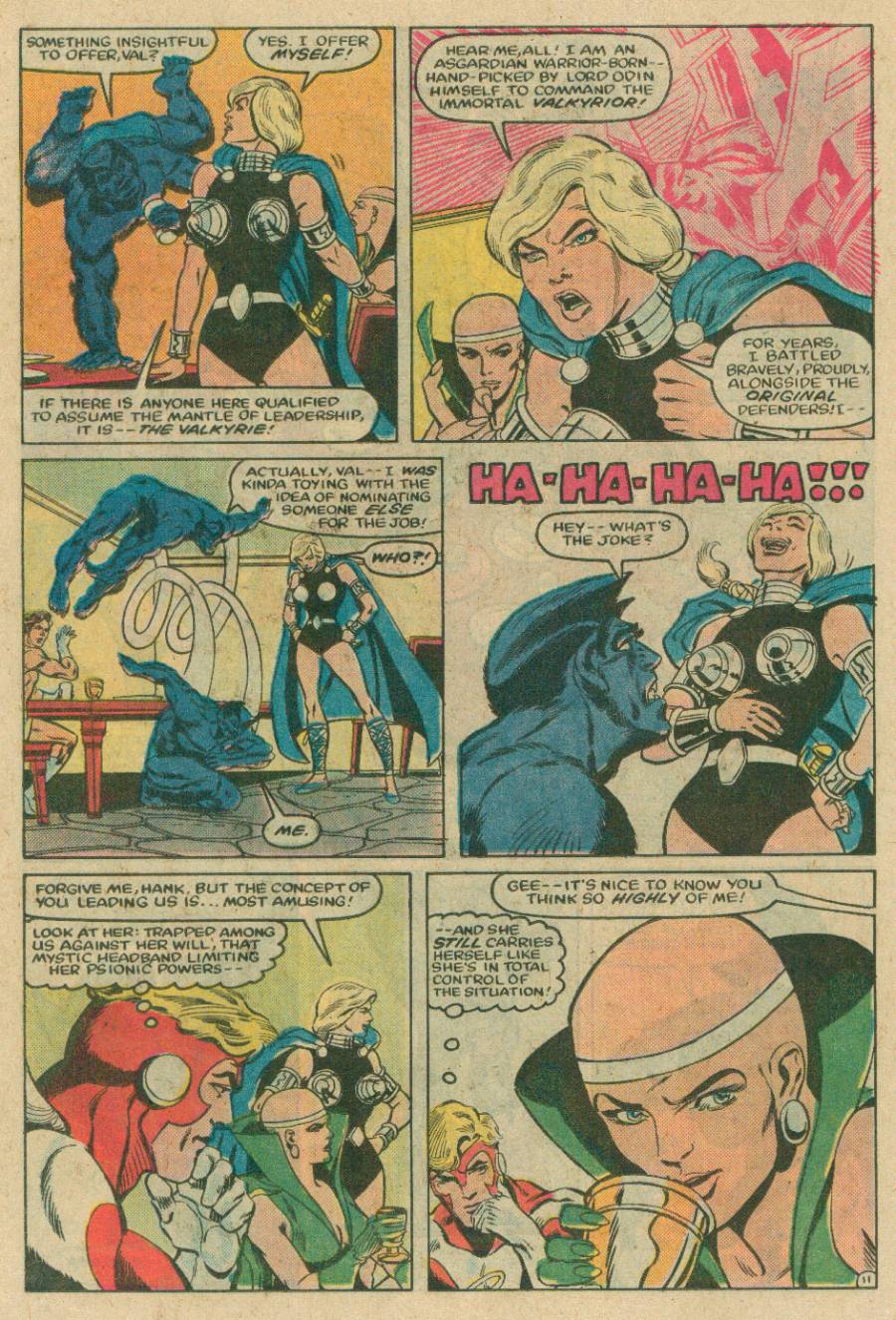 Read online The Defenders (1972) comic -  Issue #126 - 12
