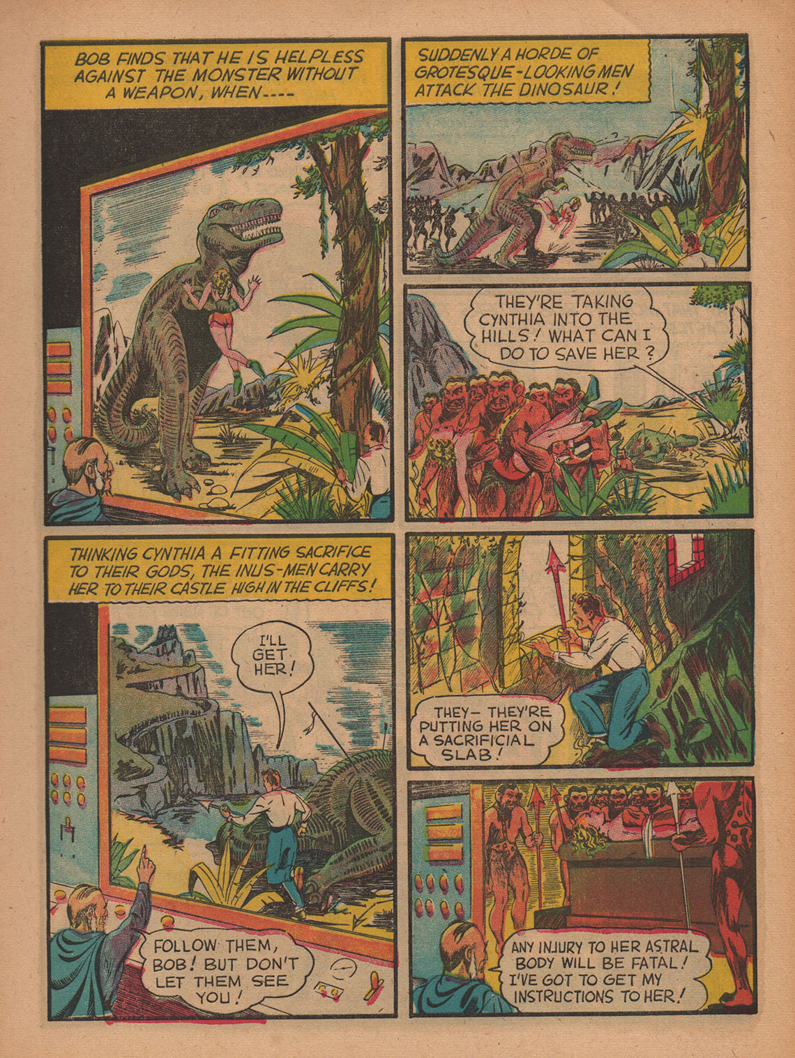 Read online Startling Comics comic -  Issue #1 - 17
