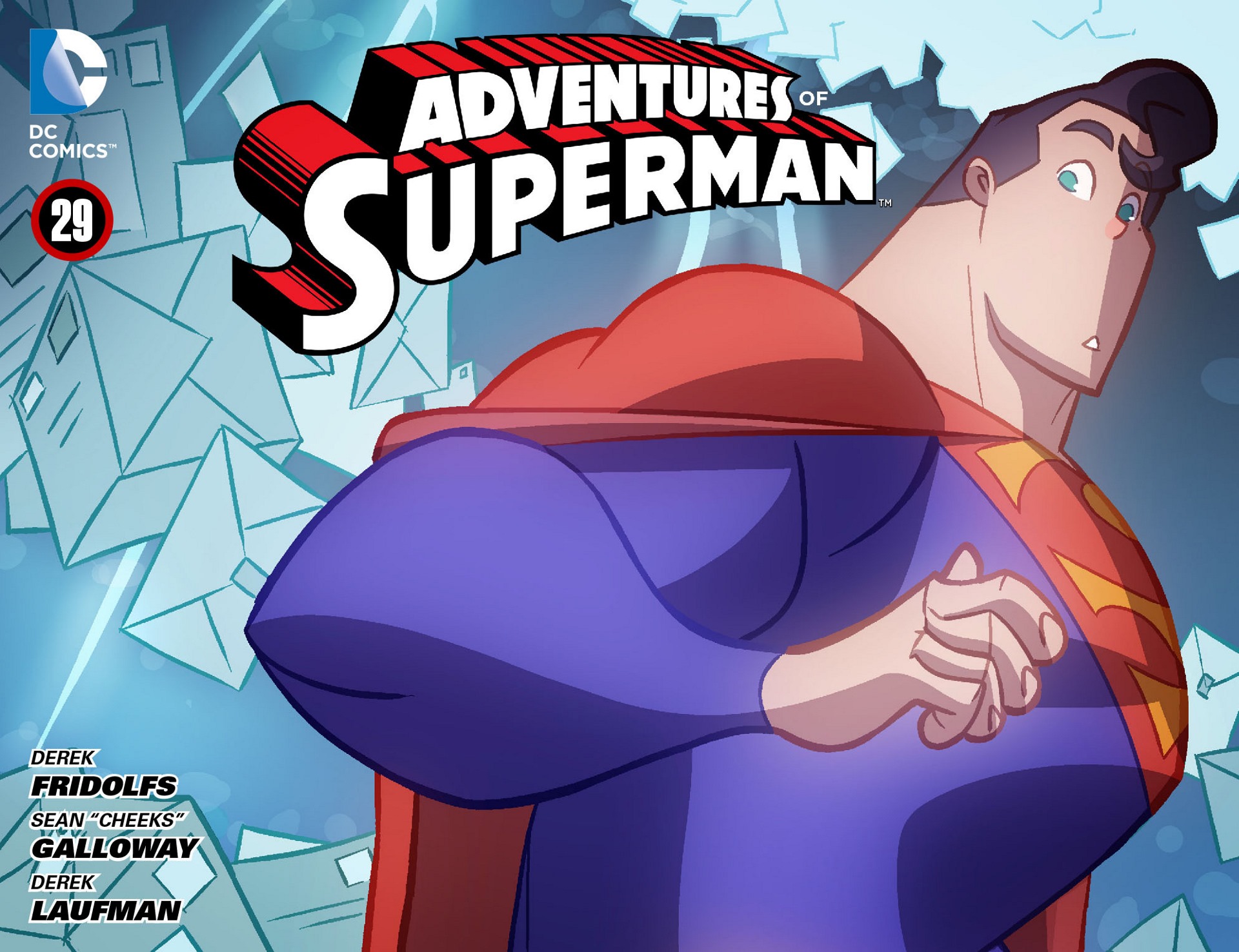 Read online Adventures of Superman [I] comic -  Issue #29 - 1