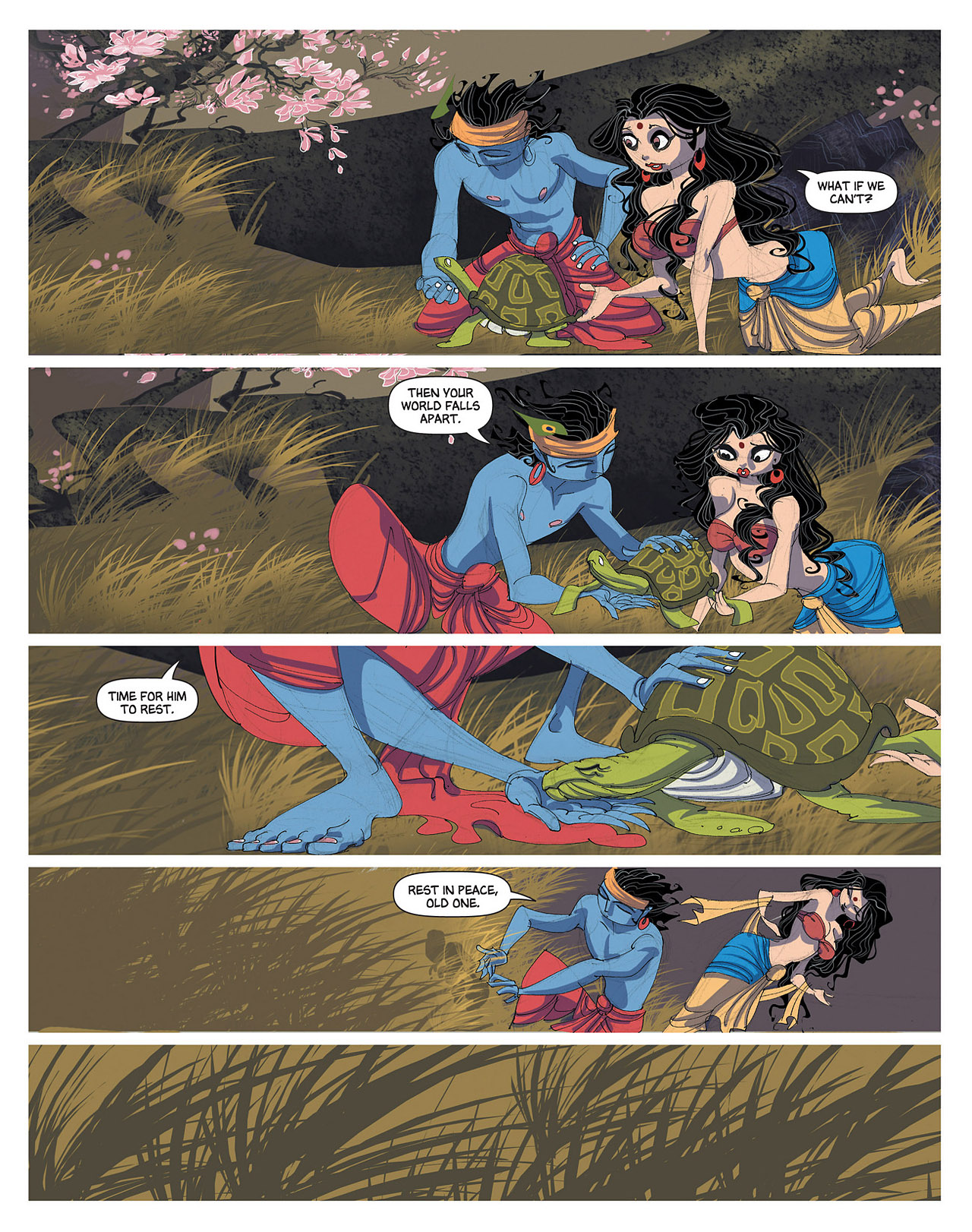 Read online Krishna: A Journey Within comic -  Issue # TPB (Part 1) - 96