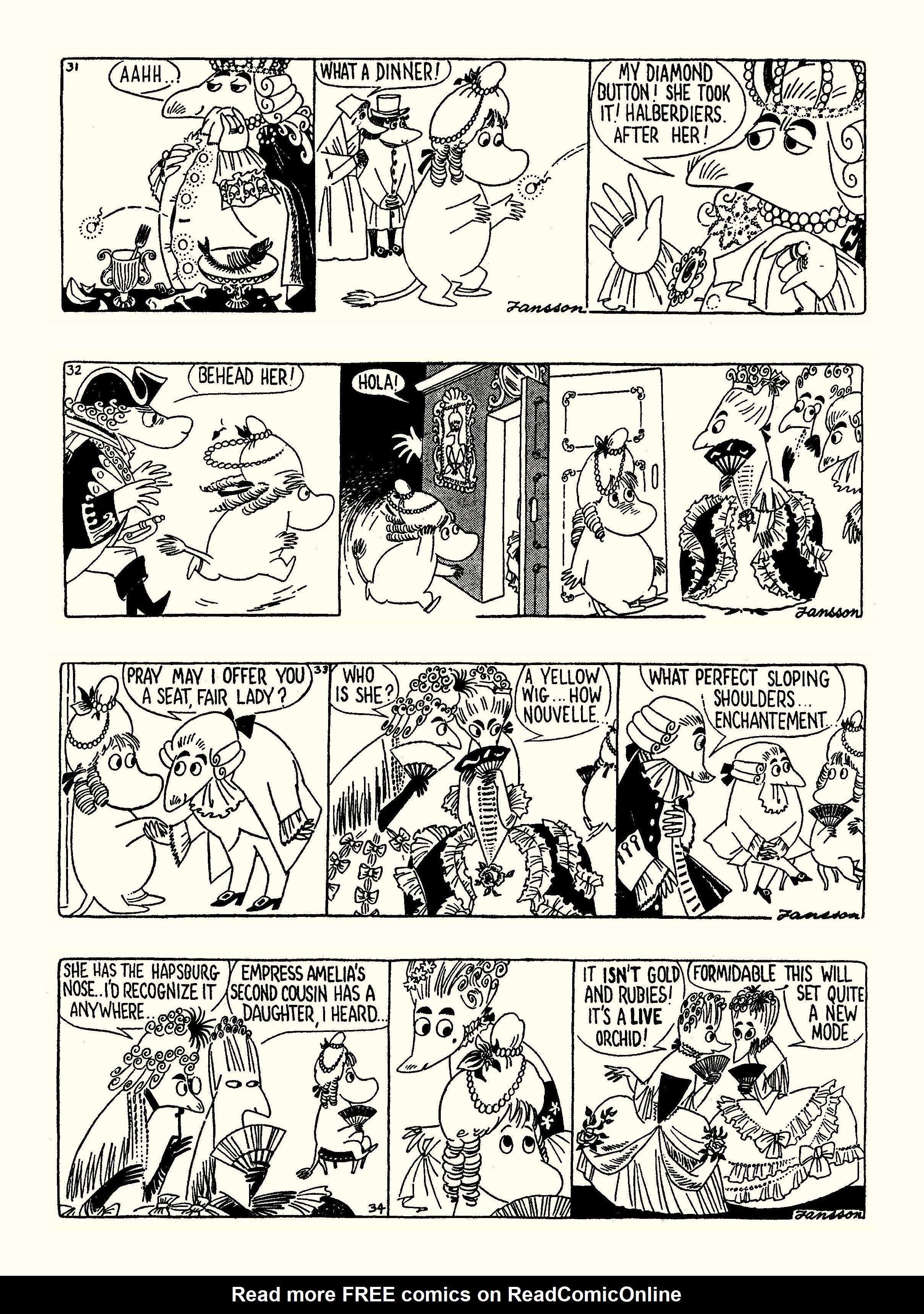 Read online Moomin: The Complete Tove Jansson Comic Strip comic -  Issue # TPB 4 - 31