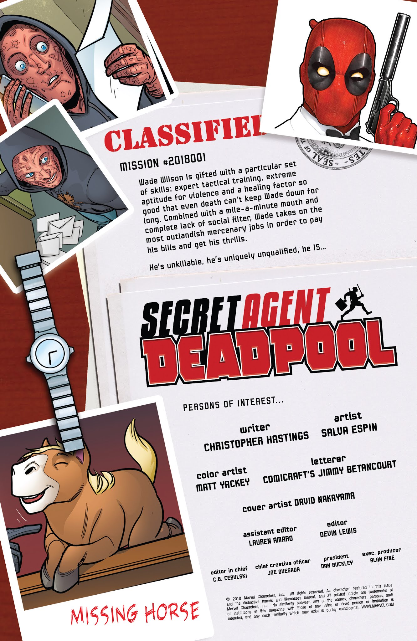 Read online Deadpool: Secret Agent Deadpool comic -  Issue #1 - 2