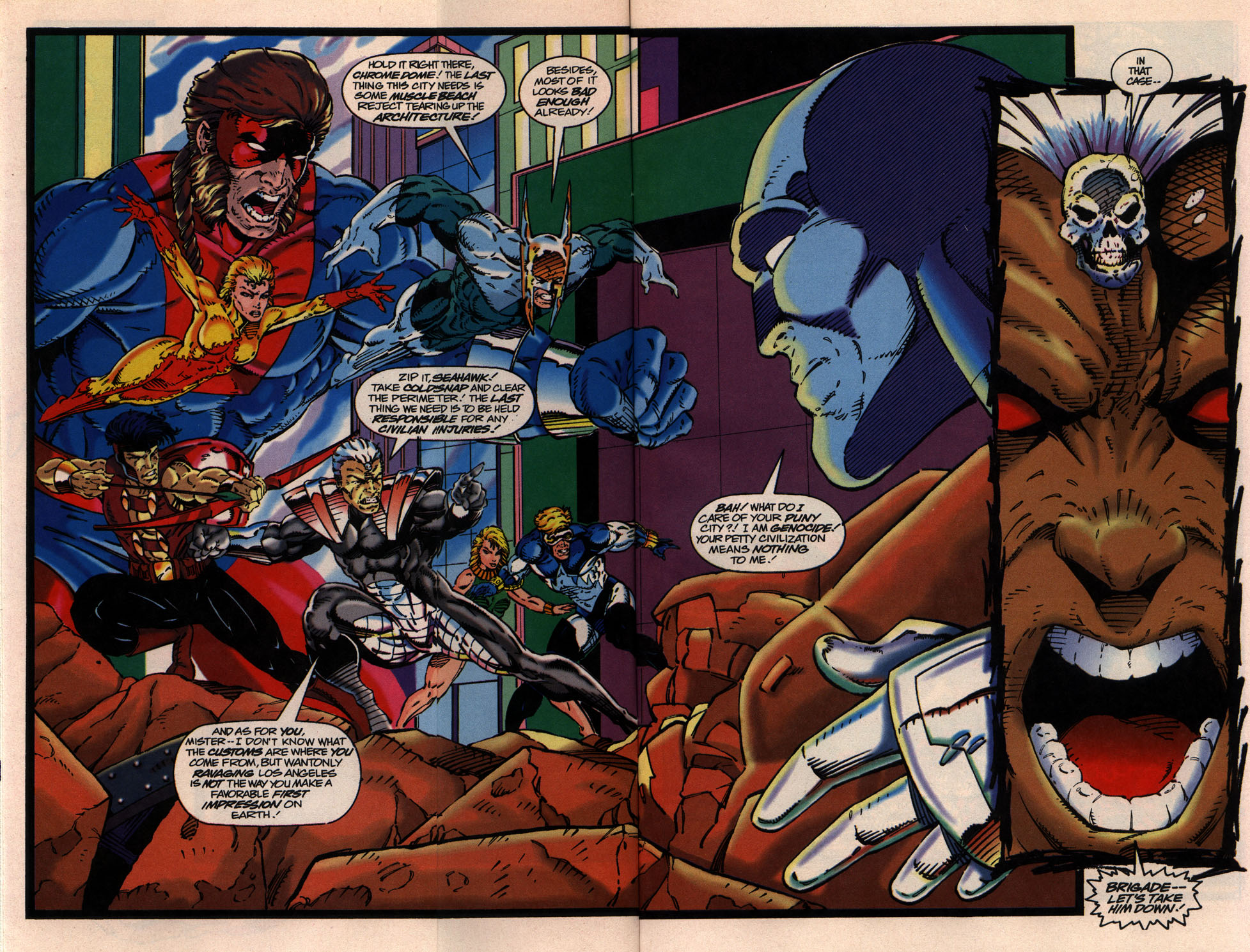 Read online Brigade (1992) comic -  Issue #2 - 5