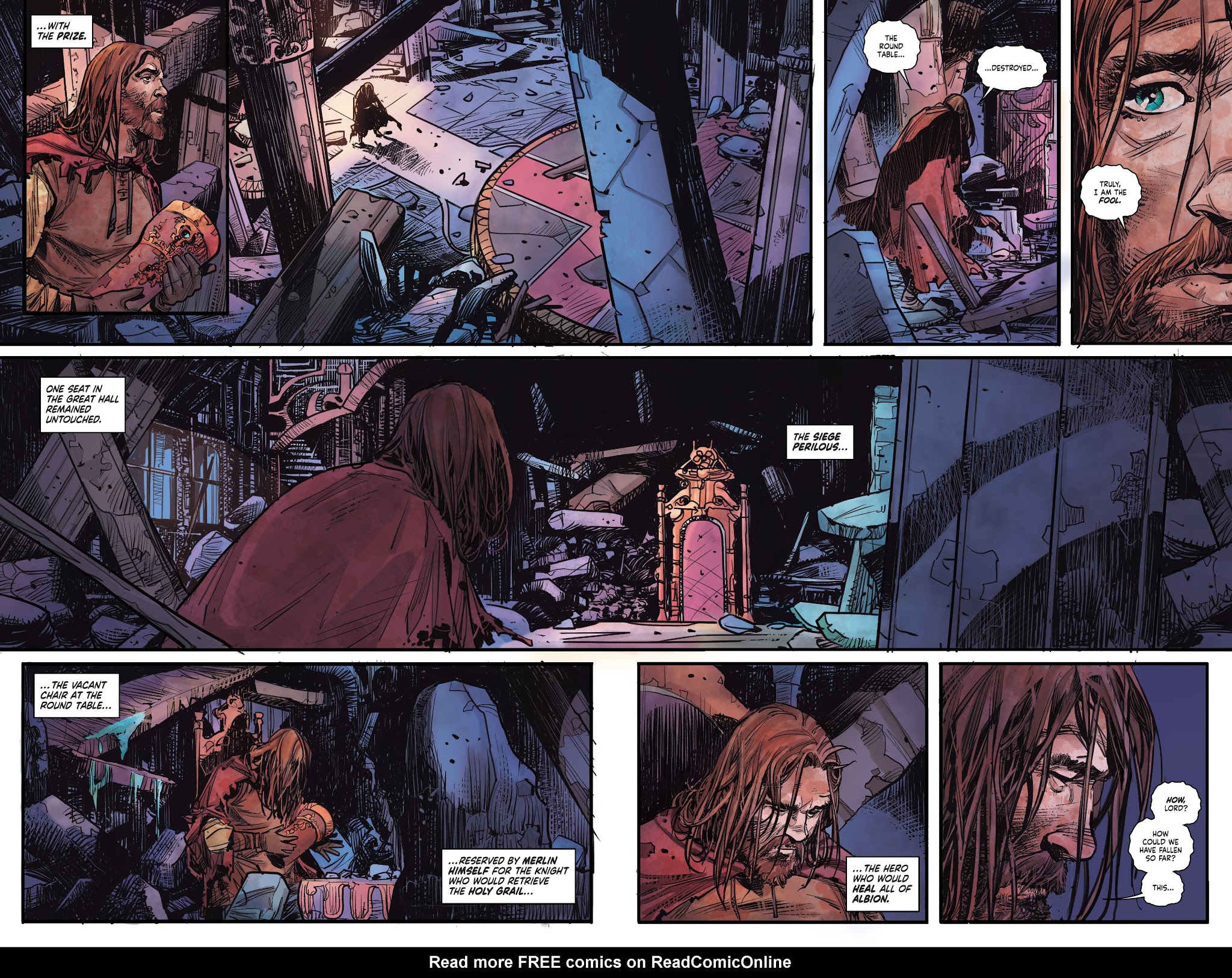 Read online Unholy Grail comic -  Issue #1 - 5