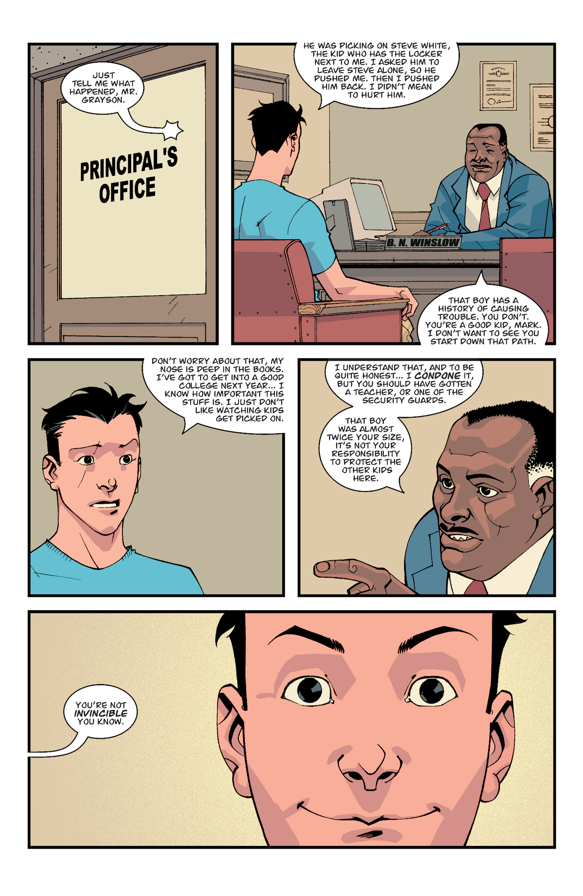 Read online Invincible comic -  Issue # _TPB 1 - Family matters - 27