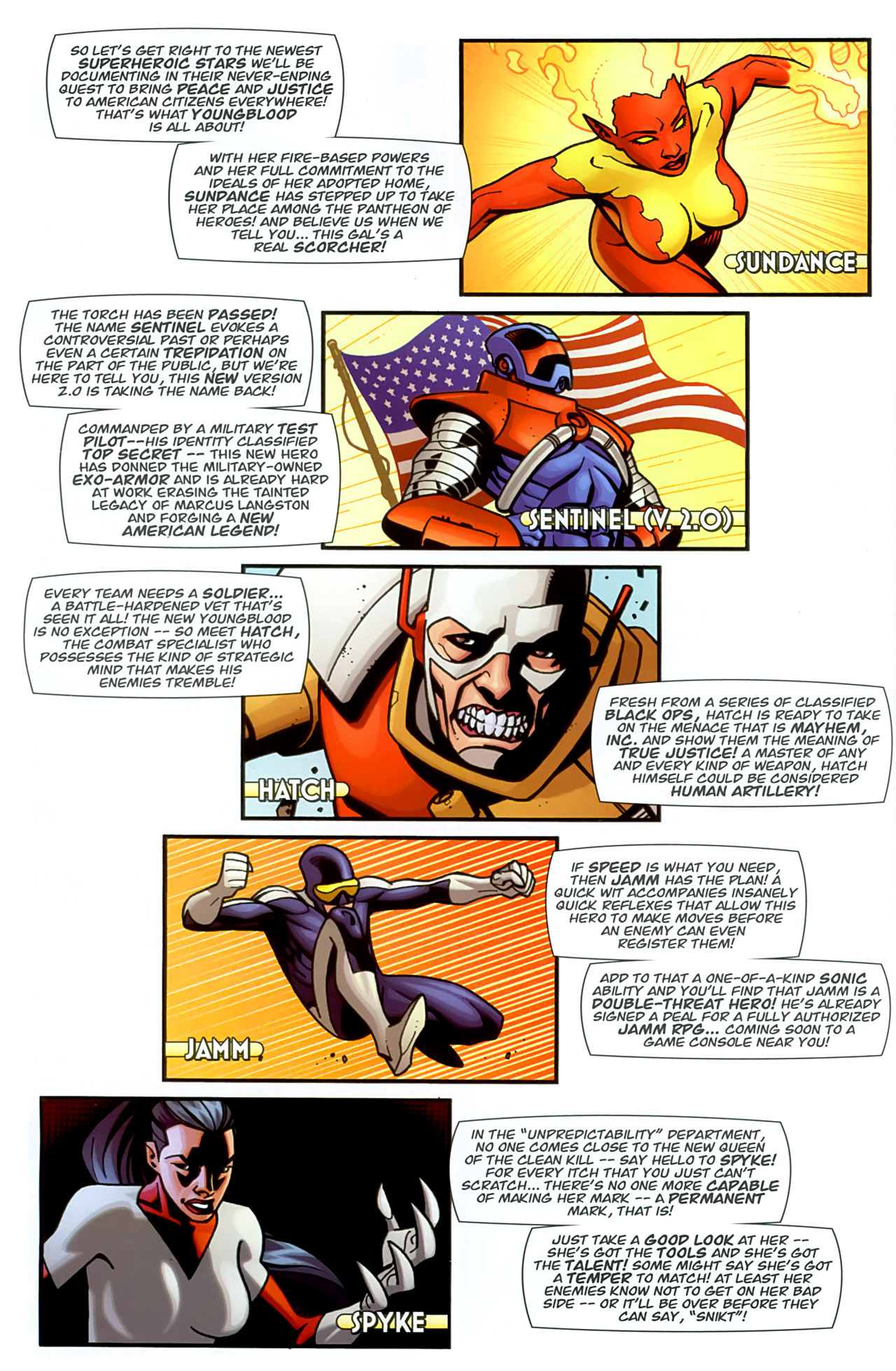 Read online Youngblood (2008) comic -  Issue #5 - 7