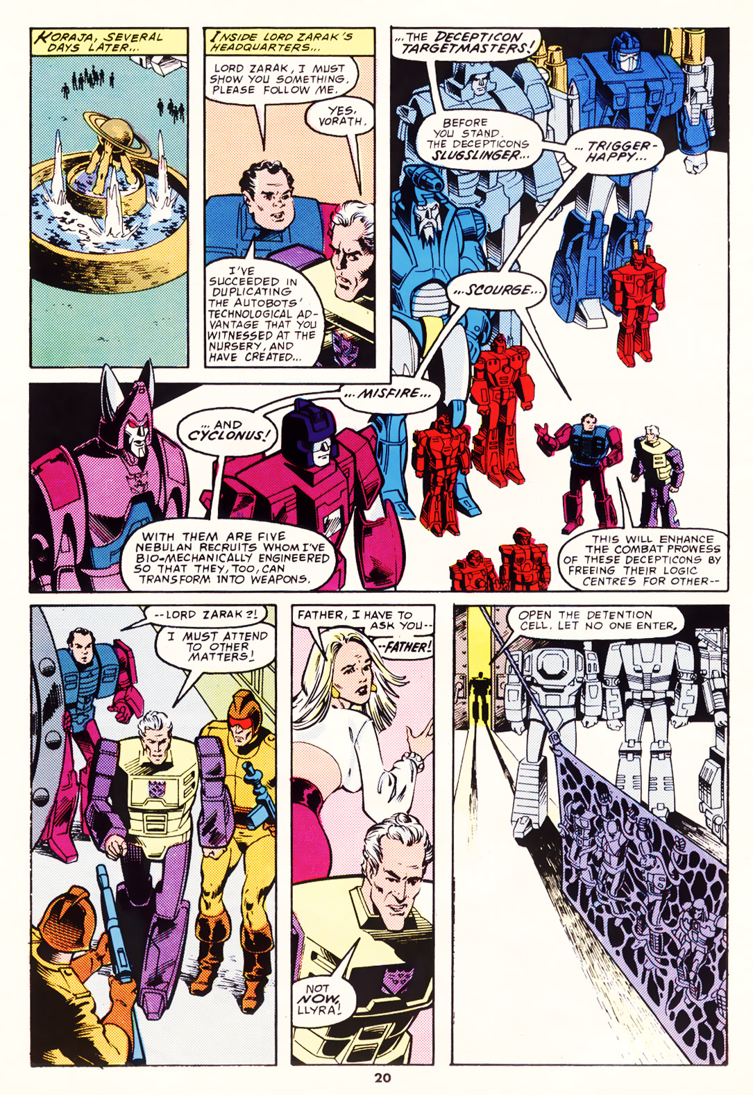 Read online The Transformers (UK) comic -  Issue #144 - 19