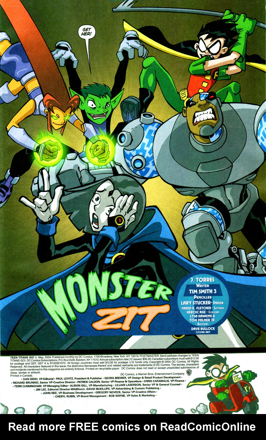 Read online Teen Titans Go! (2003) comic -  Issue #5 - 2