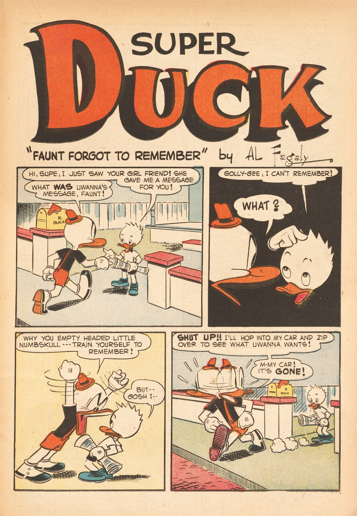 Read online Super Duck Comics comic -  Issue #26 - 33