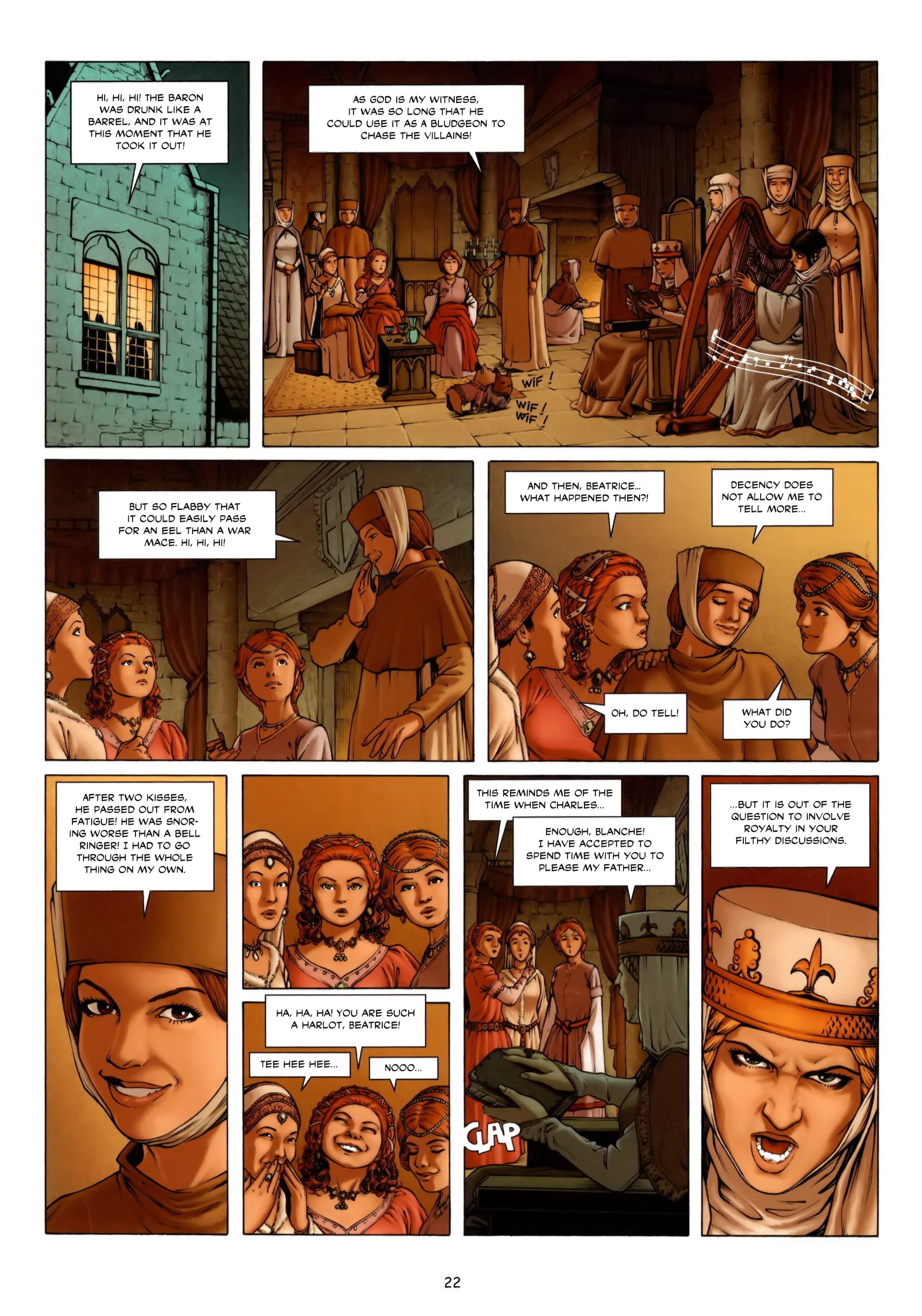Read online Isabella: She-Wolf of France comic -  Issue #1 - 23