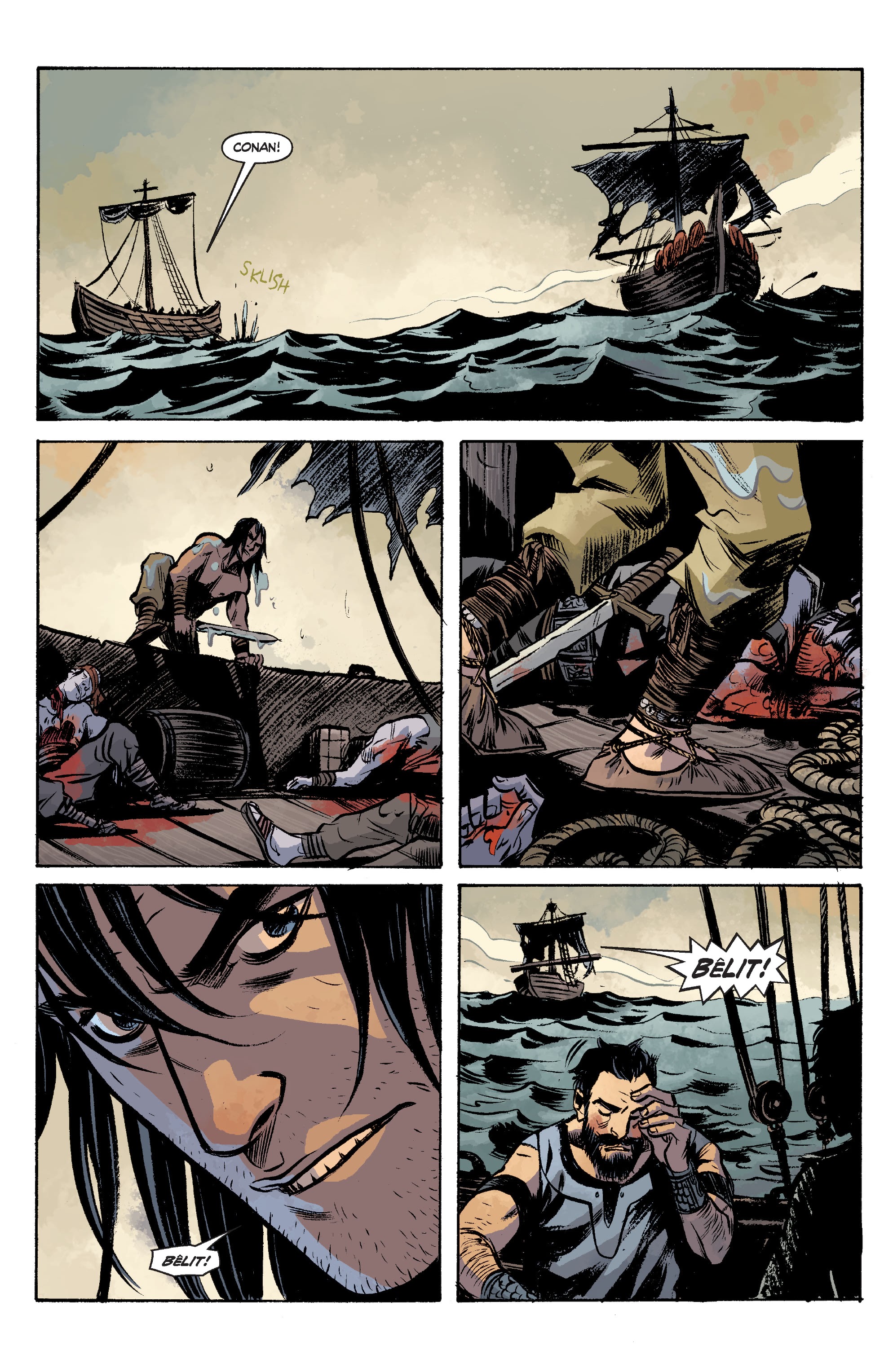 Read online Conan Chronicles Epic Collection comic -  Issue # TPB Horrors Beneath the Stones (Part 3) - 90