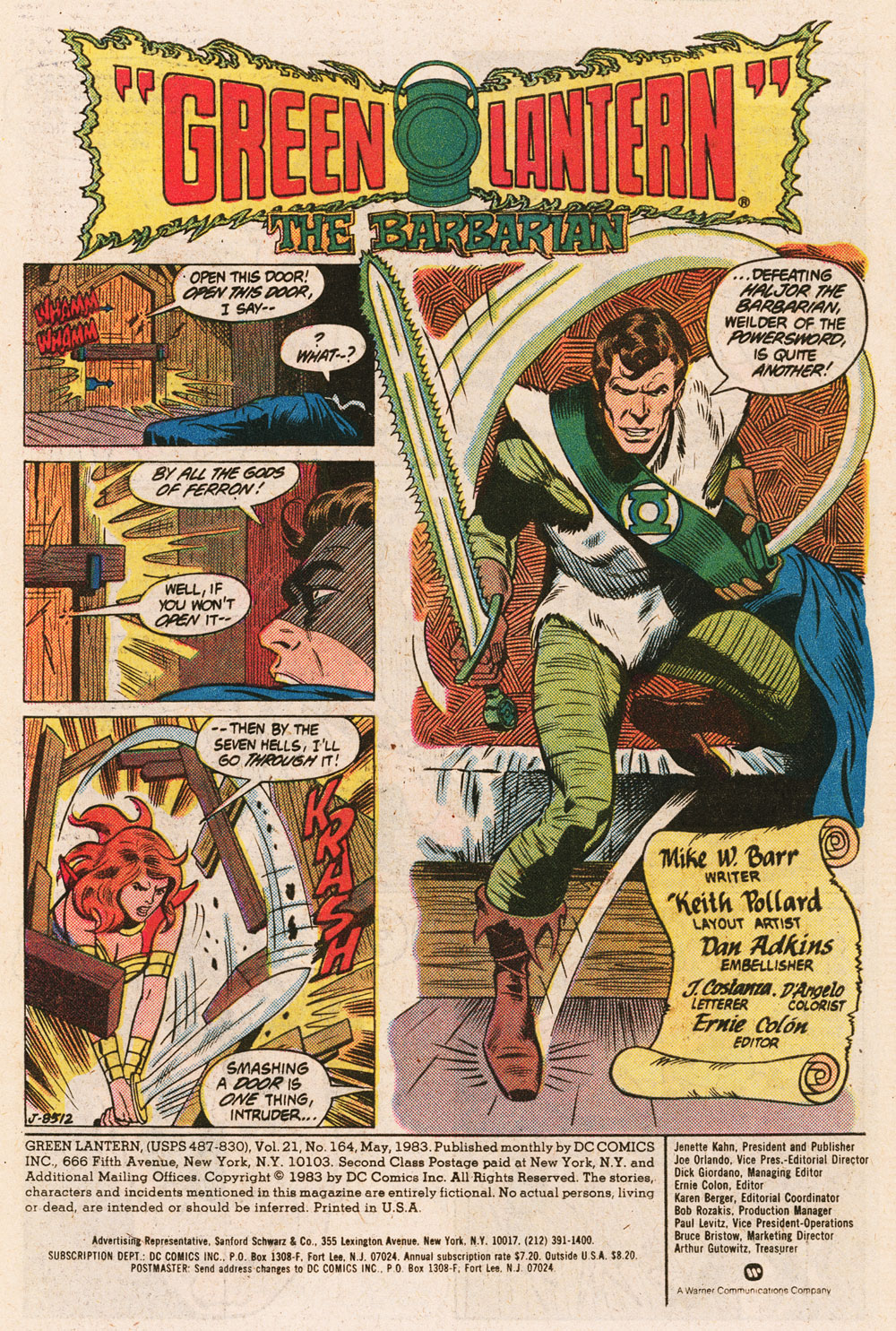 Green Lantern (1960) Issue #164 #167 - English 2